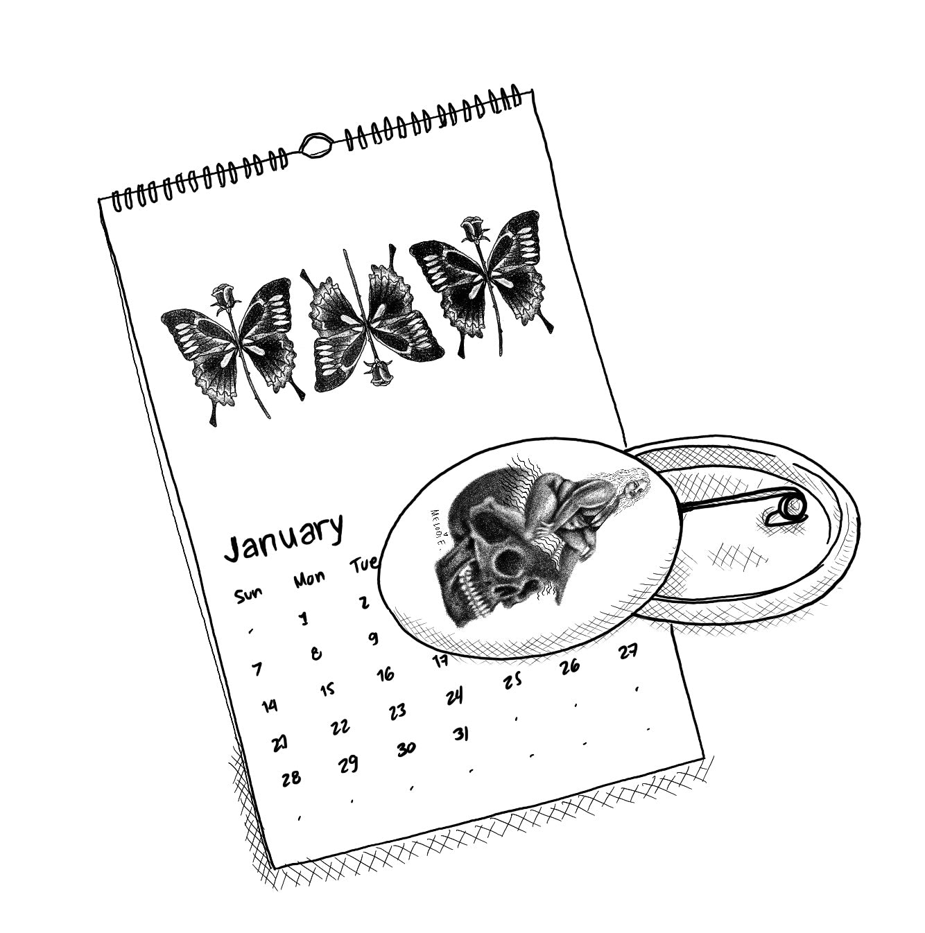 Calendar & Pins