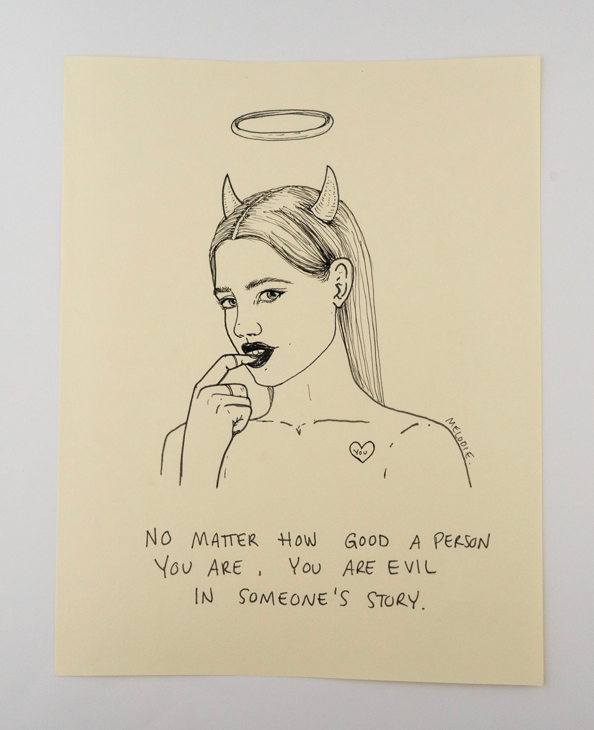 " You’re Evil In Someone’s Story "