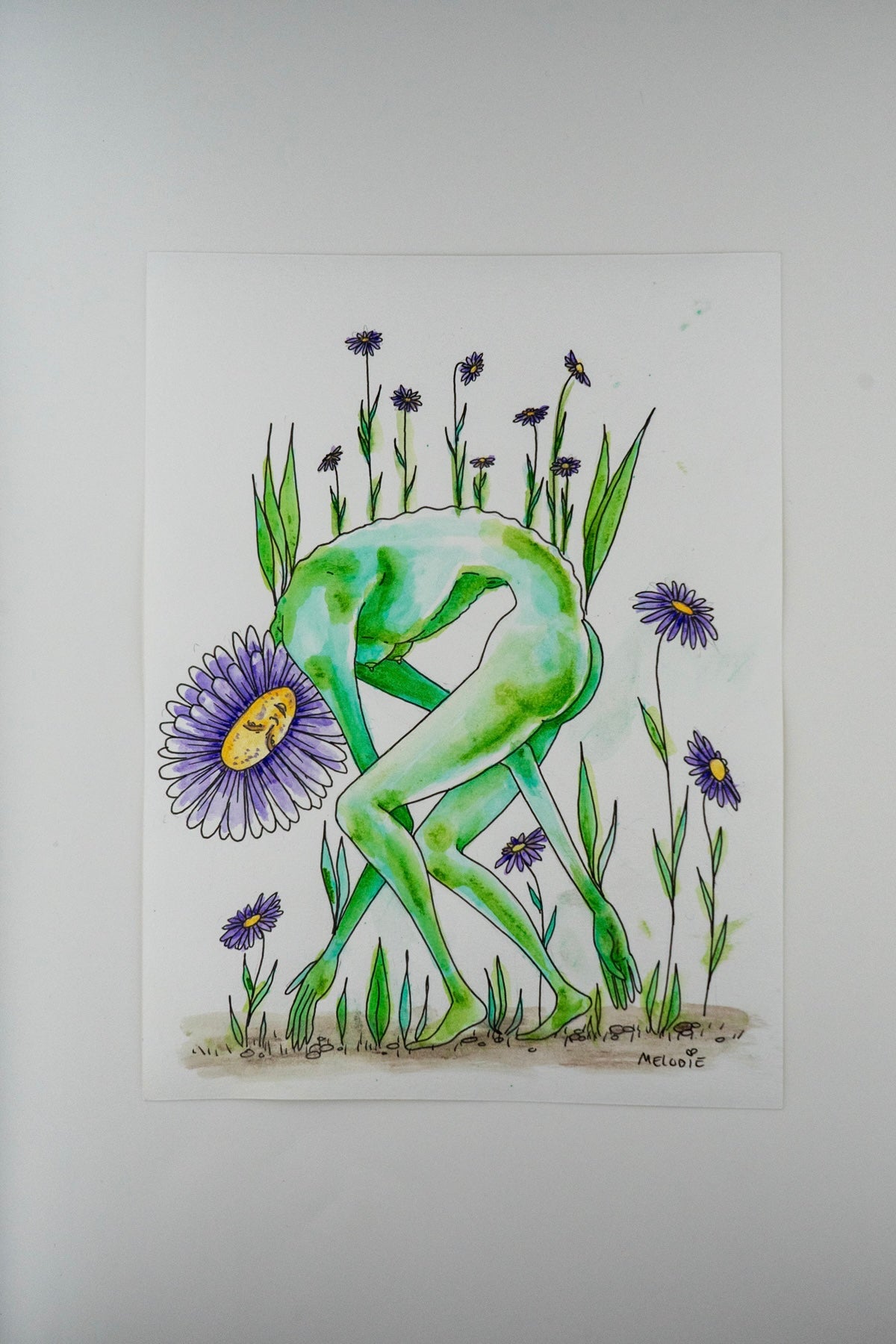 " La Marguerite " Original Artwork