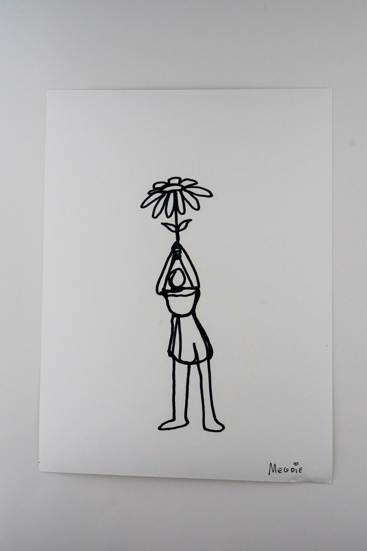 " Flower Girl 2 " Original Artwork