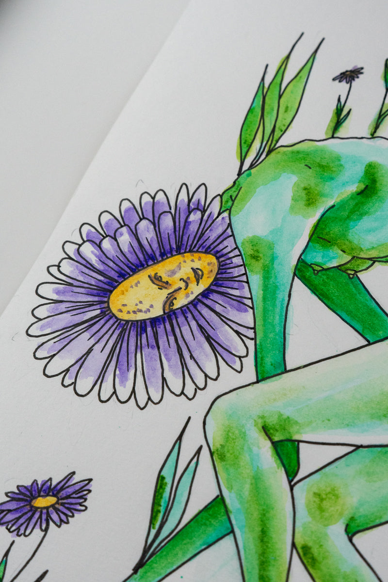 " La Marguerite " Original Artwork