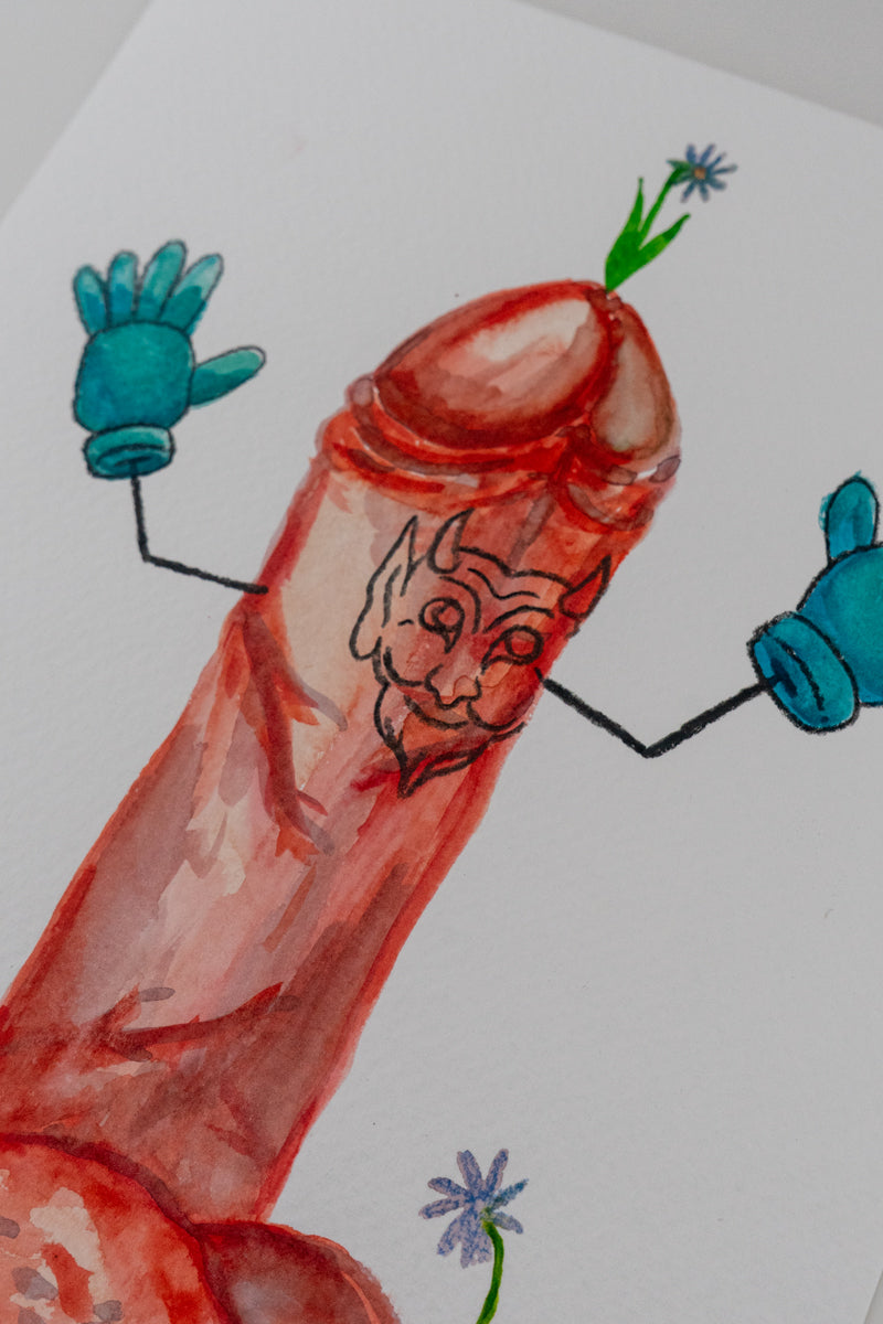 " Devil Dick " Original Artwork