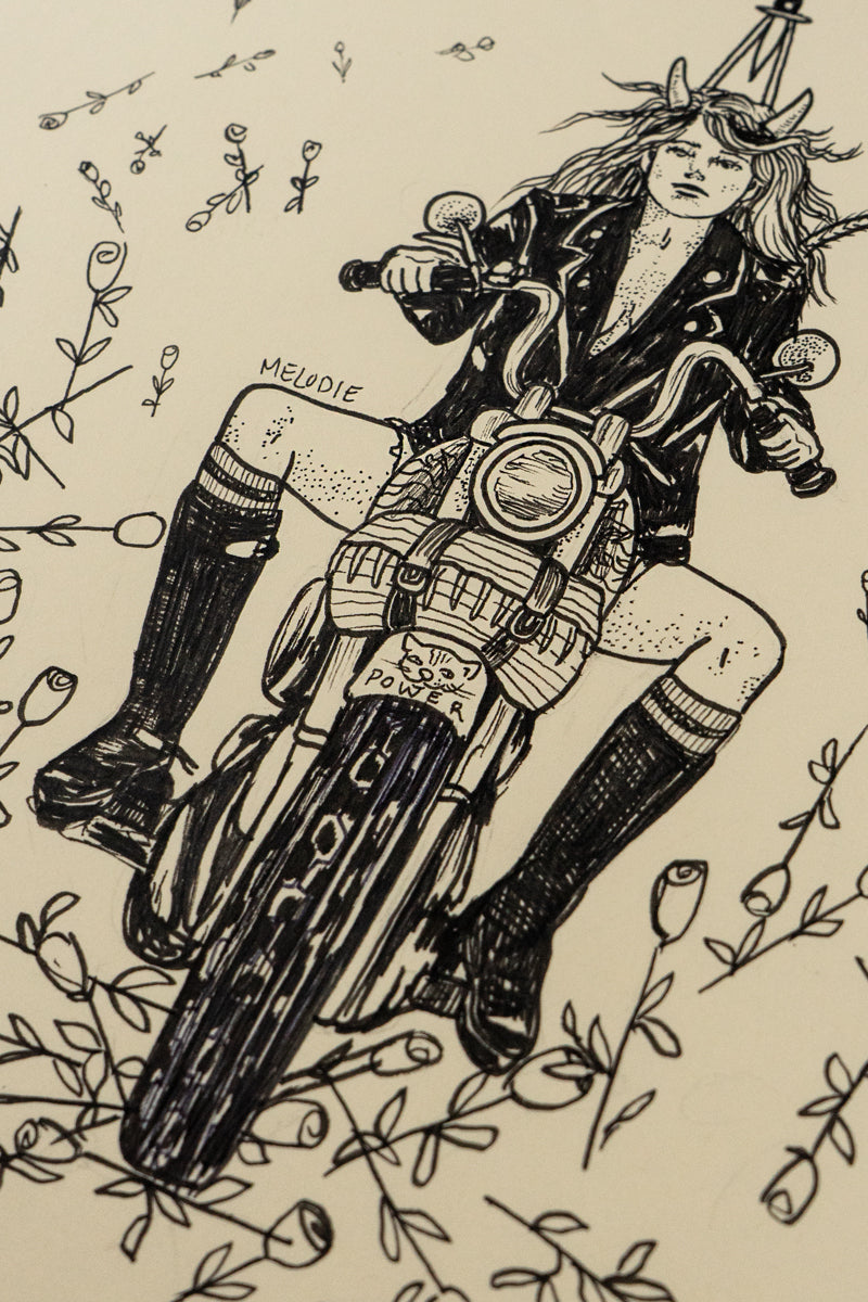 " Out Of My Way " Original Artwork