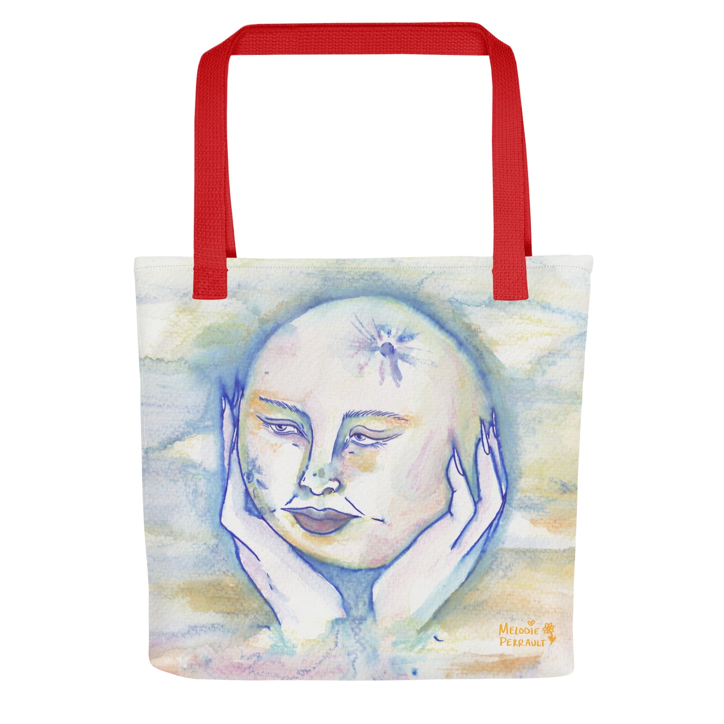 " Lady Moon " Watercolour Tote bag
