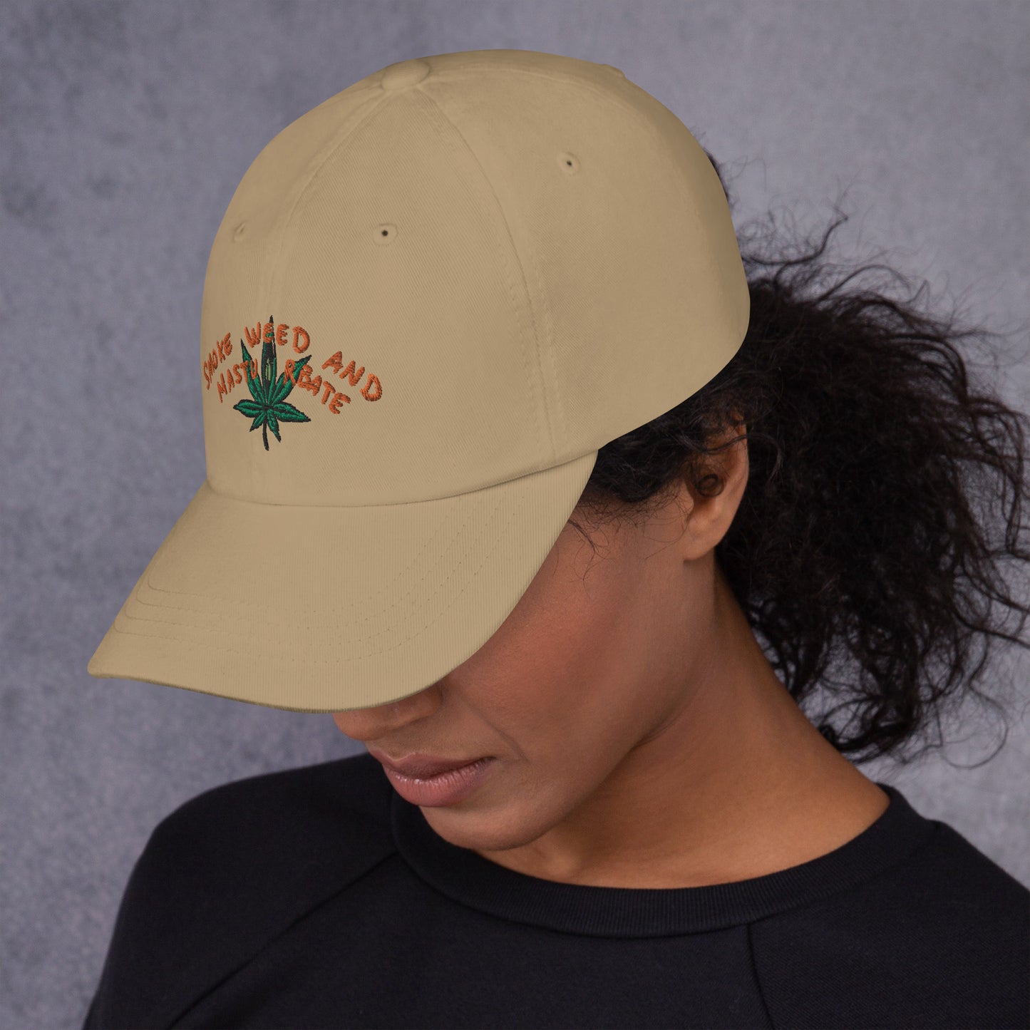 " Smoke Weed & Masturbate " Dad hat