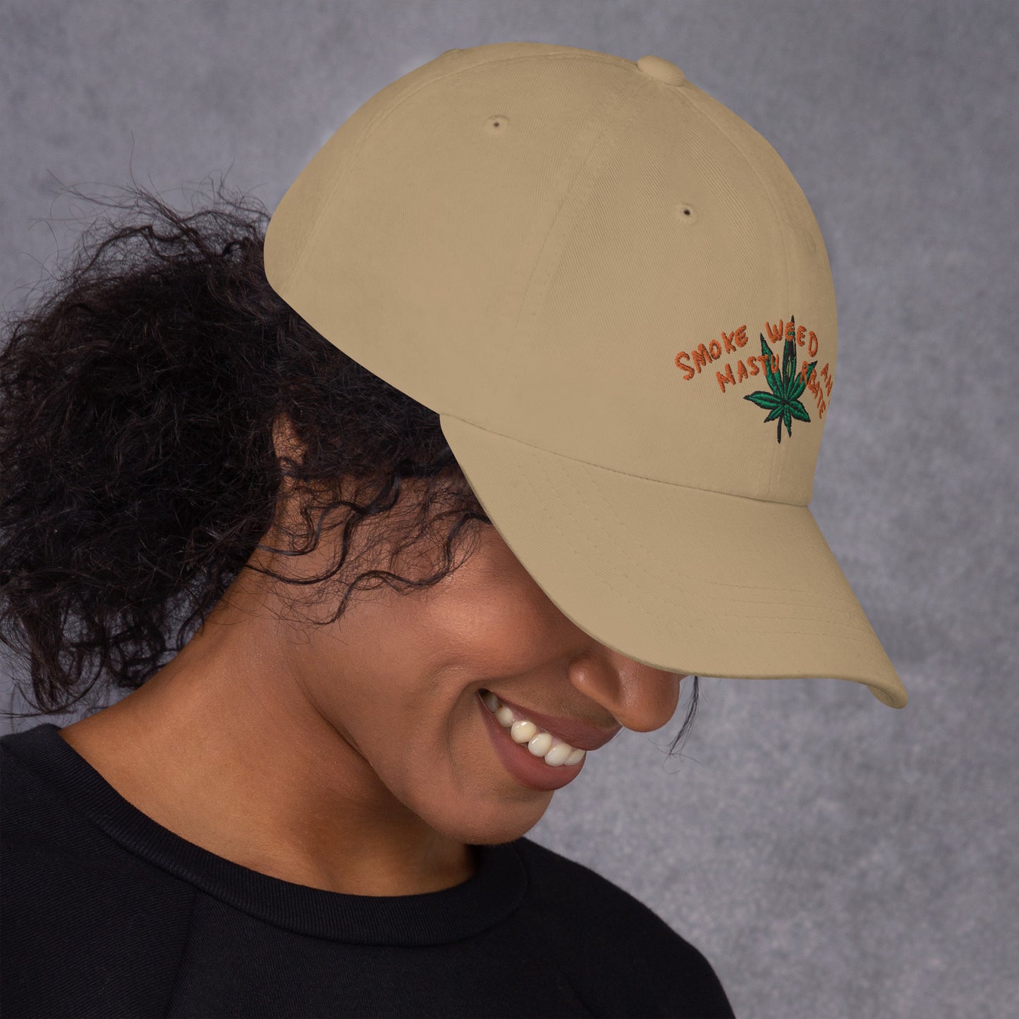 " Smoke Weed & Masturbate " Dad hat