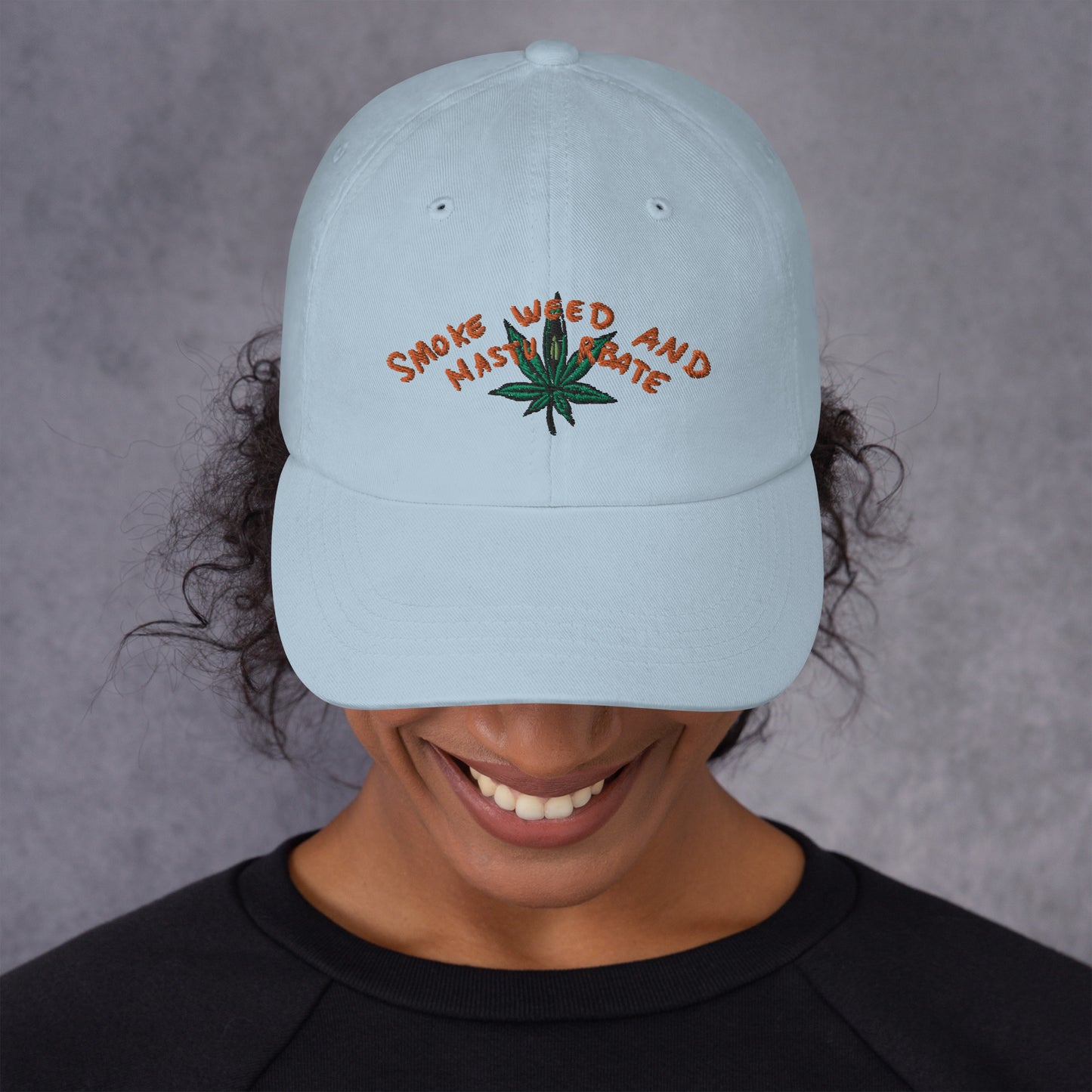 " Smoke Weed & Masturbate " Dad hat