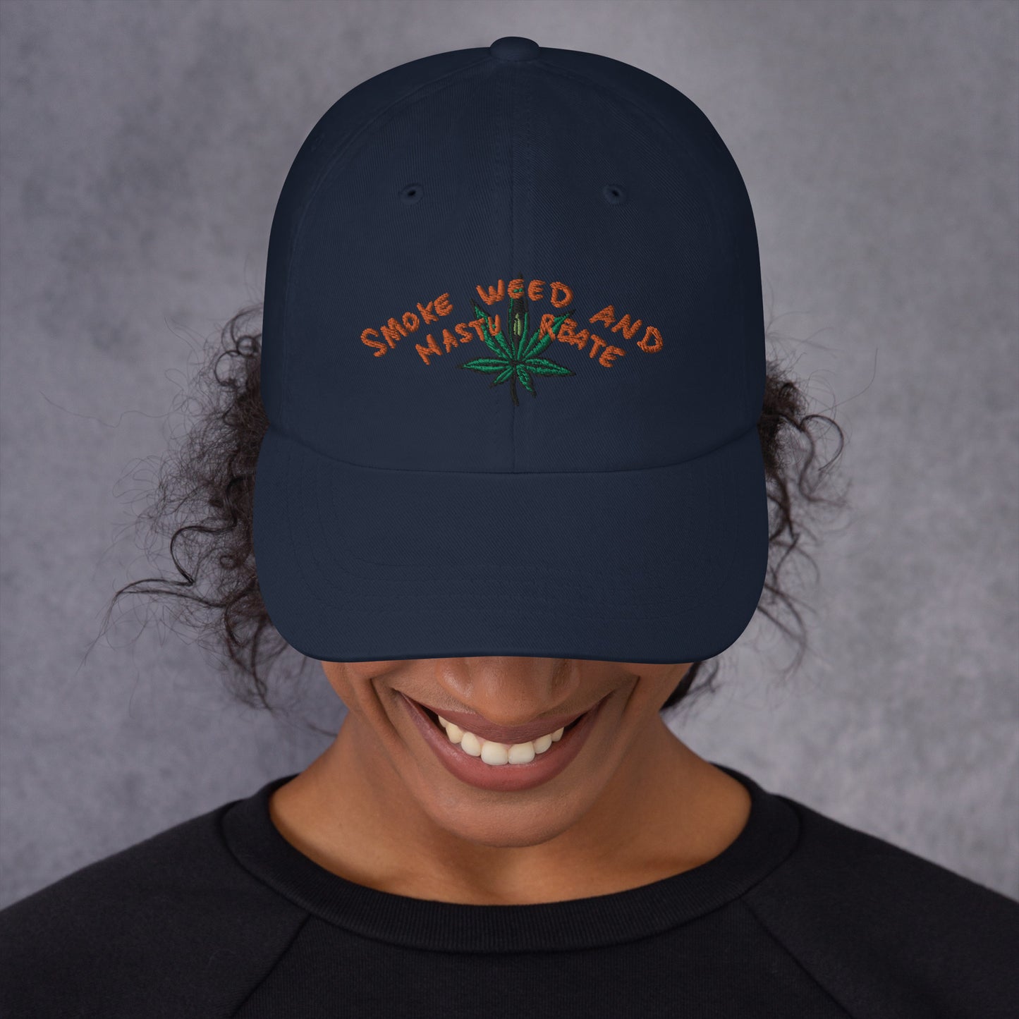 " Smoke Weed & Masturbate " Dad hat