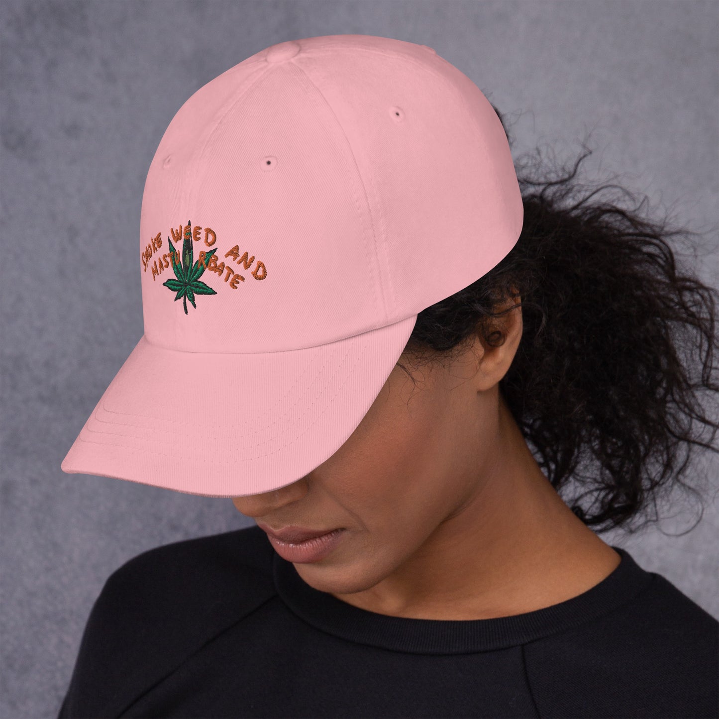 " Smoke Weed & Masturbate " Dad hat