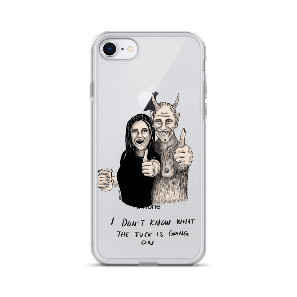 " I Don’t Know What The Fuck Is Going On " Clear Case for iPhone®