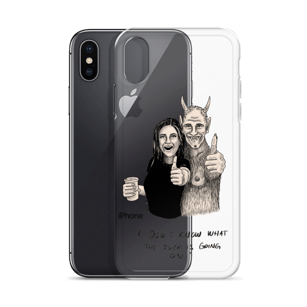 " I Don’t Know What The Fuck Is Going On " Clear Case for iPhone®