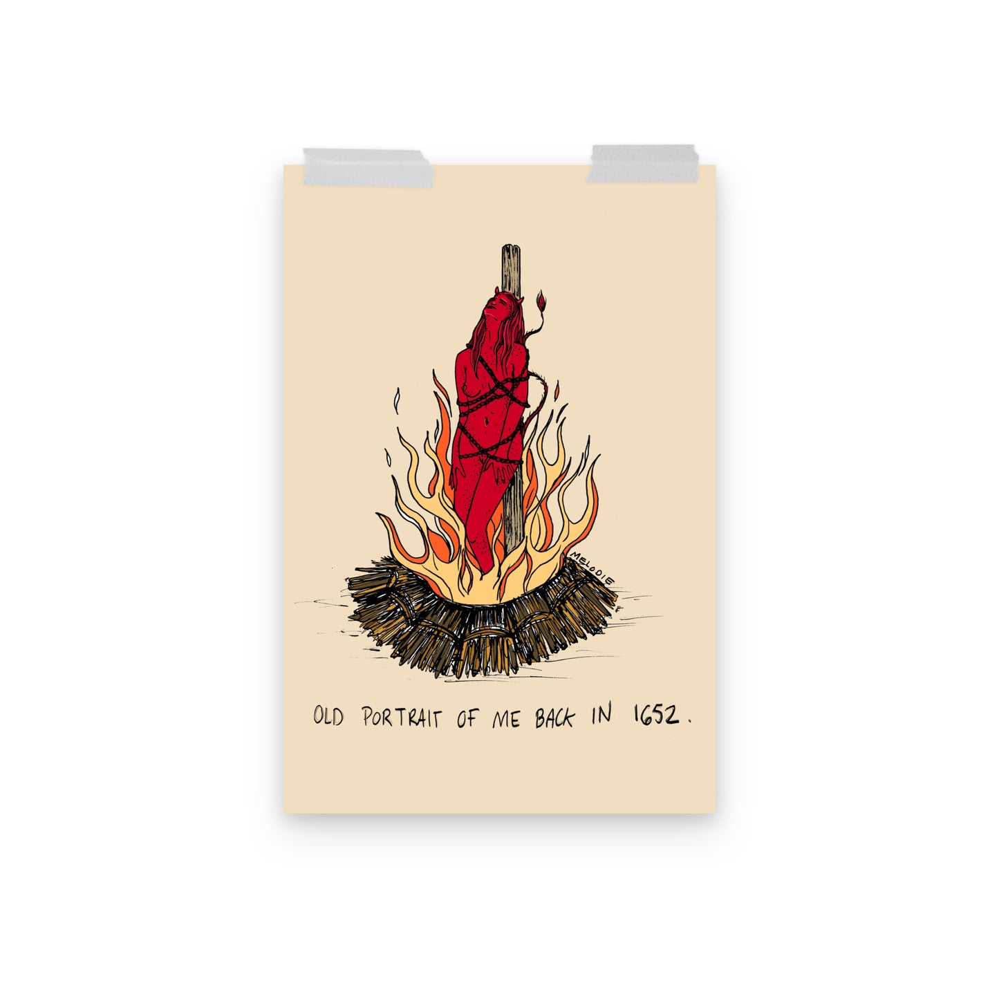" Old Portrait Of Me " Print/Poster