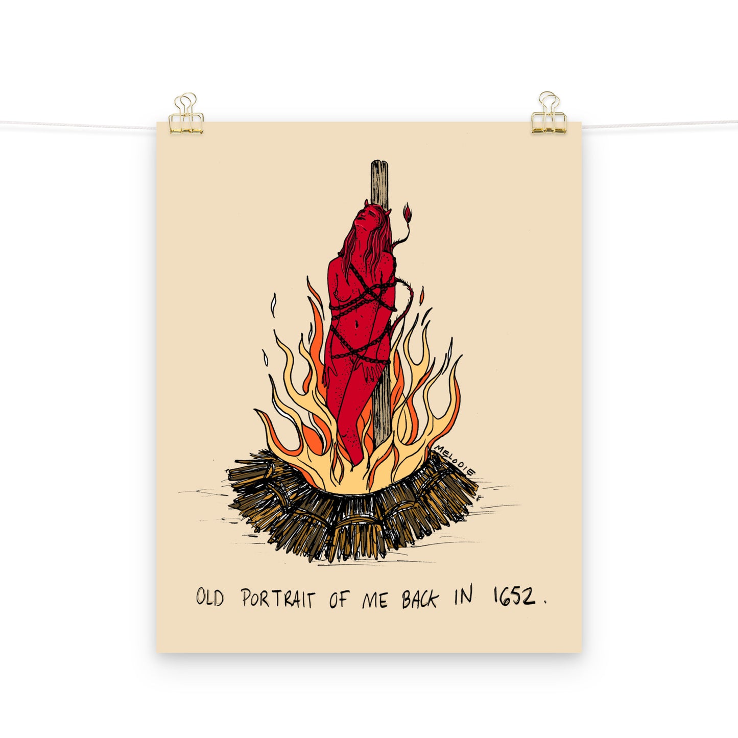 " Old Portrait Of Me " Print/Poster