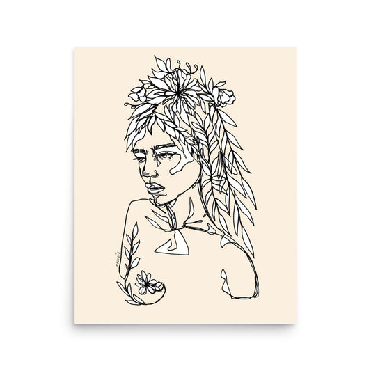 " Flower Head " Print/Poster