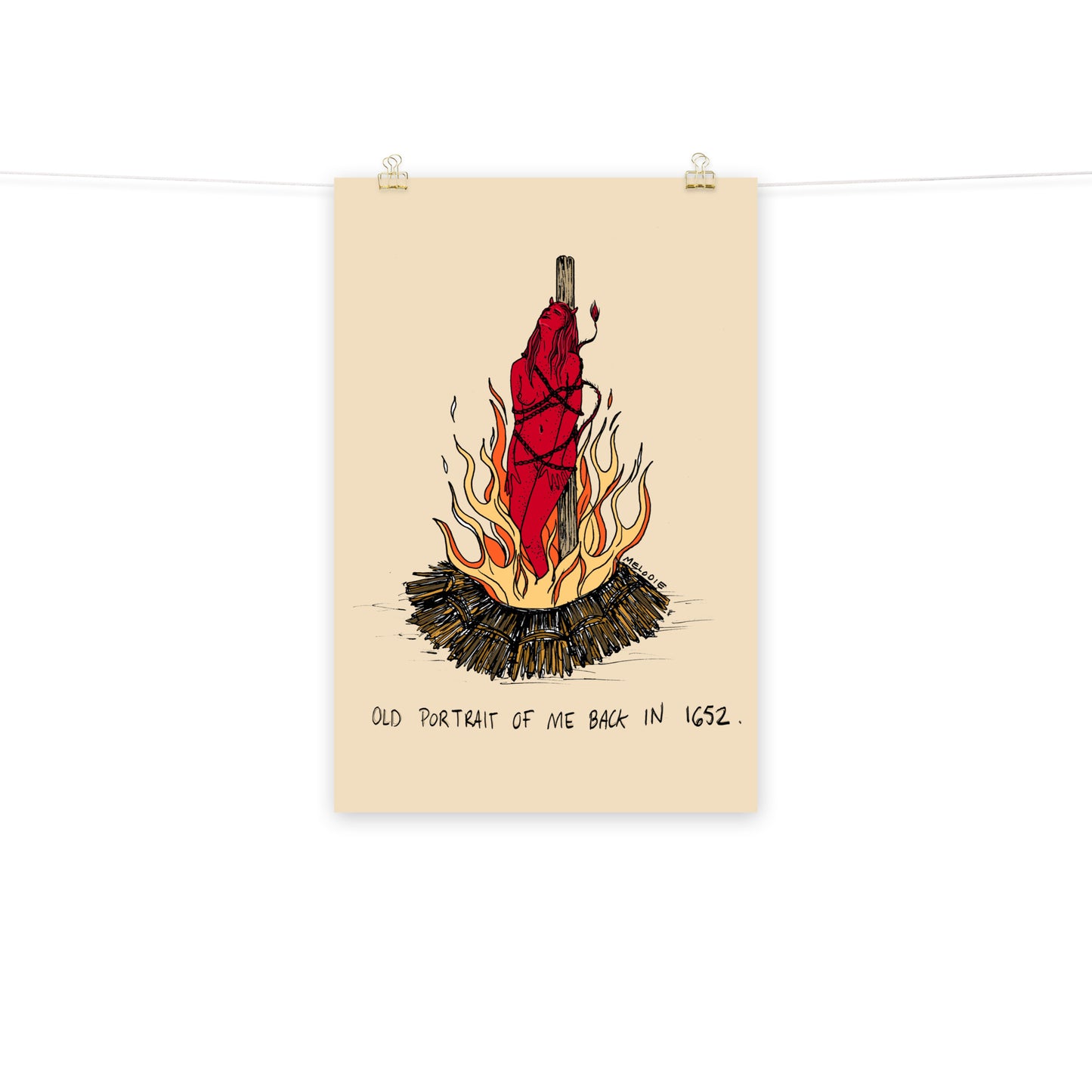" Old Portrait Of Me " Print/Poster