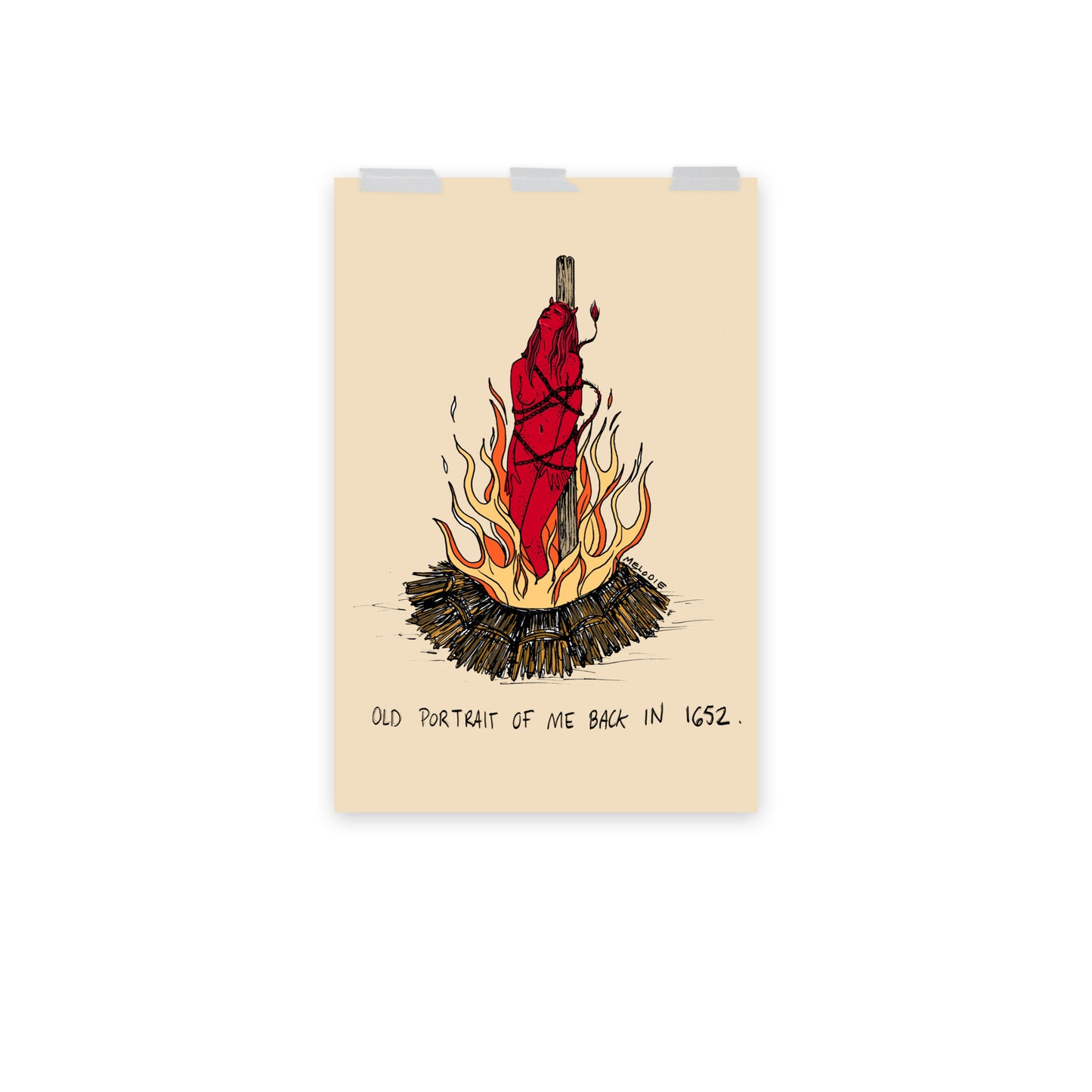 " Old Portrait Of Me " Print/Poster
