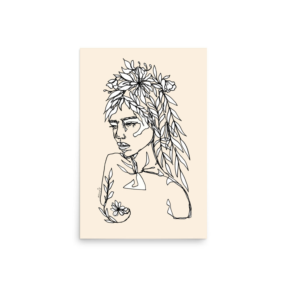 " Flower Head " Print/Poster