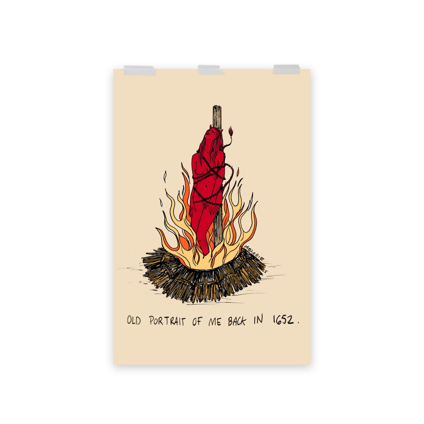" Old Portrait Of Me " Print/Poster
