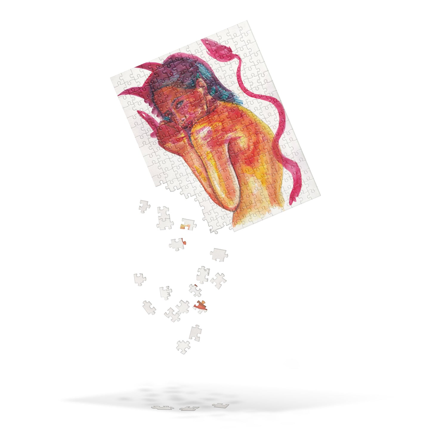 " Lady In Red " Jigsaw puzzle