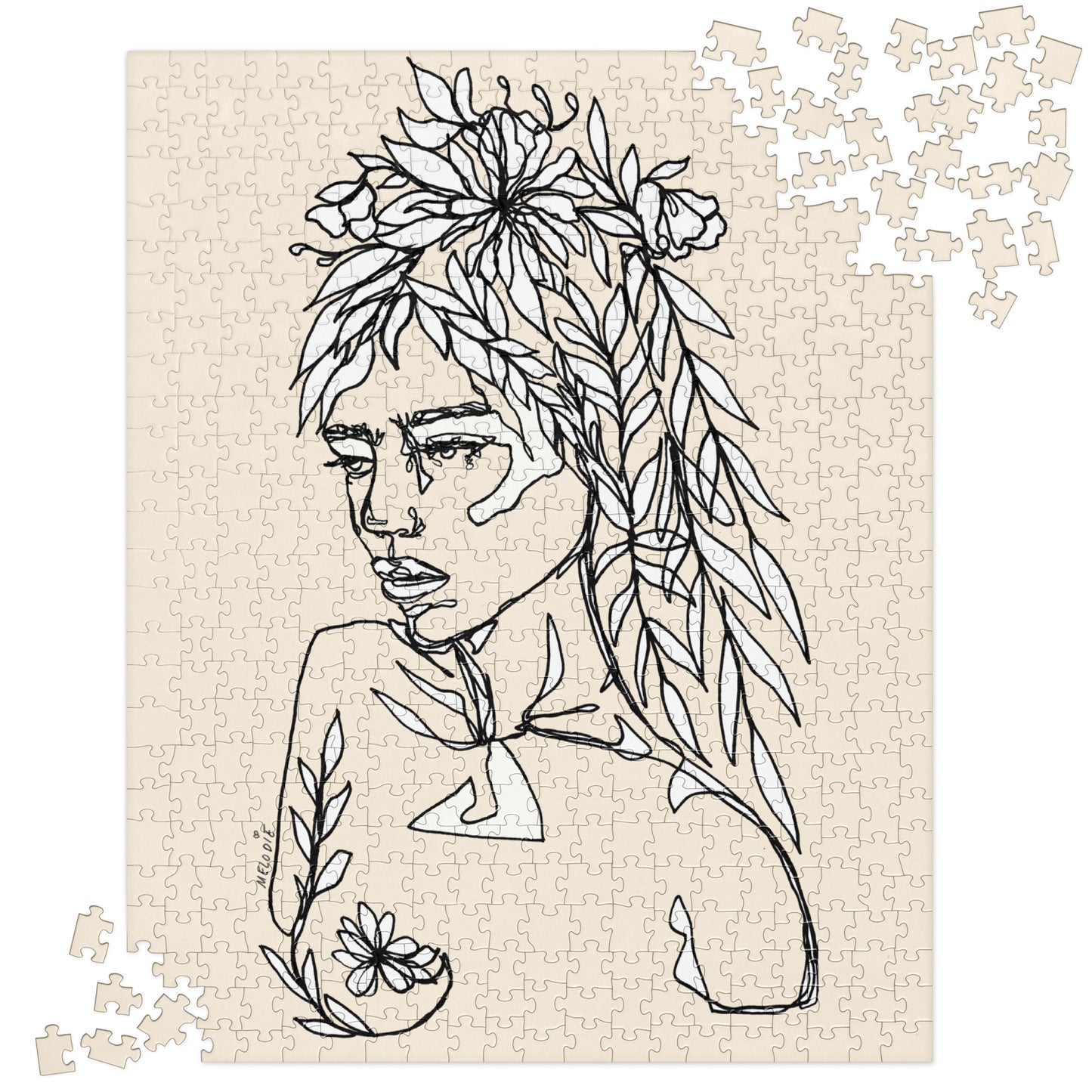 " Flower Head " Jigsaw puzzle