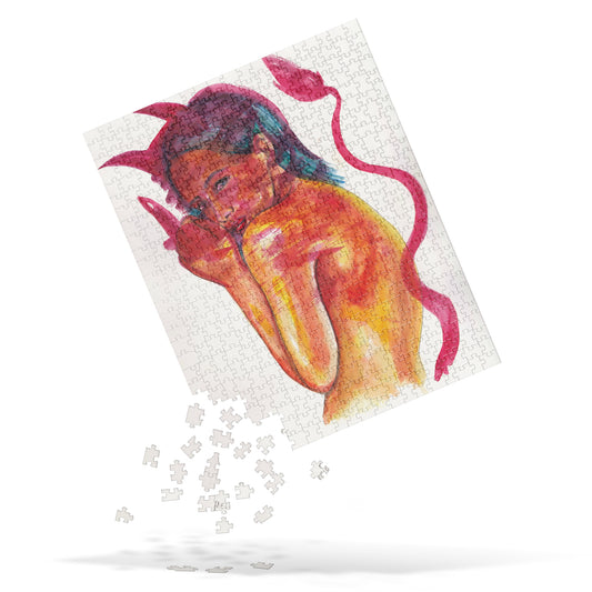 " Lady In Red " Jigsaw puzzle