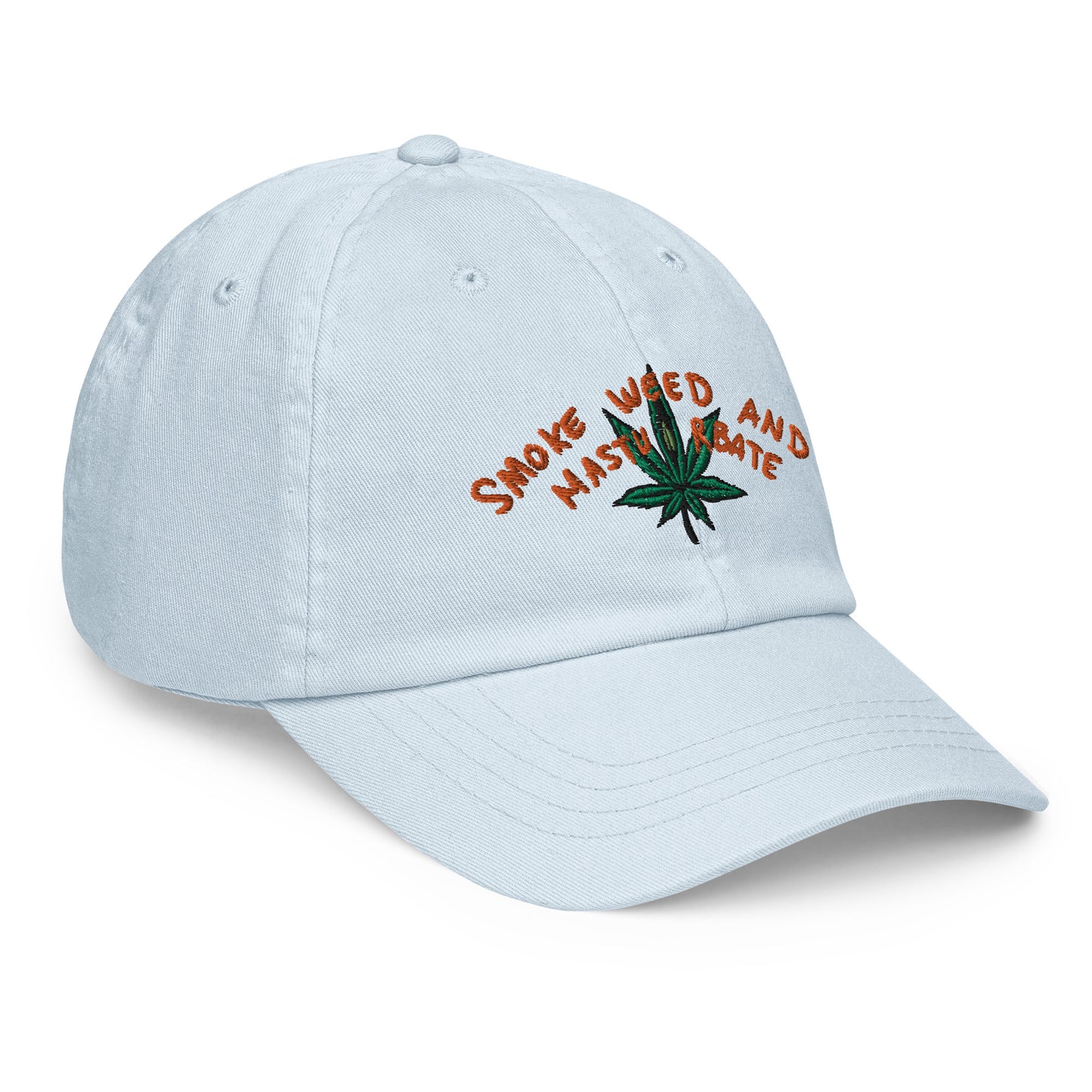 " Smoke Weed And Masturbate " Pastel baseball hat