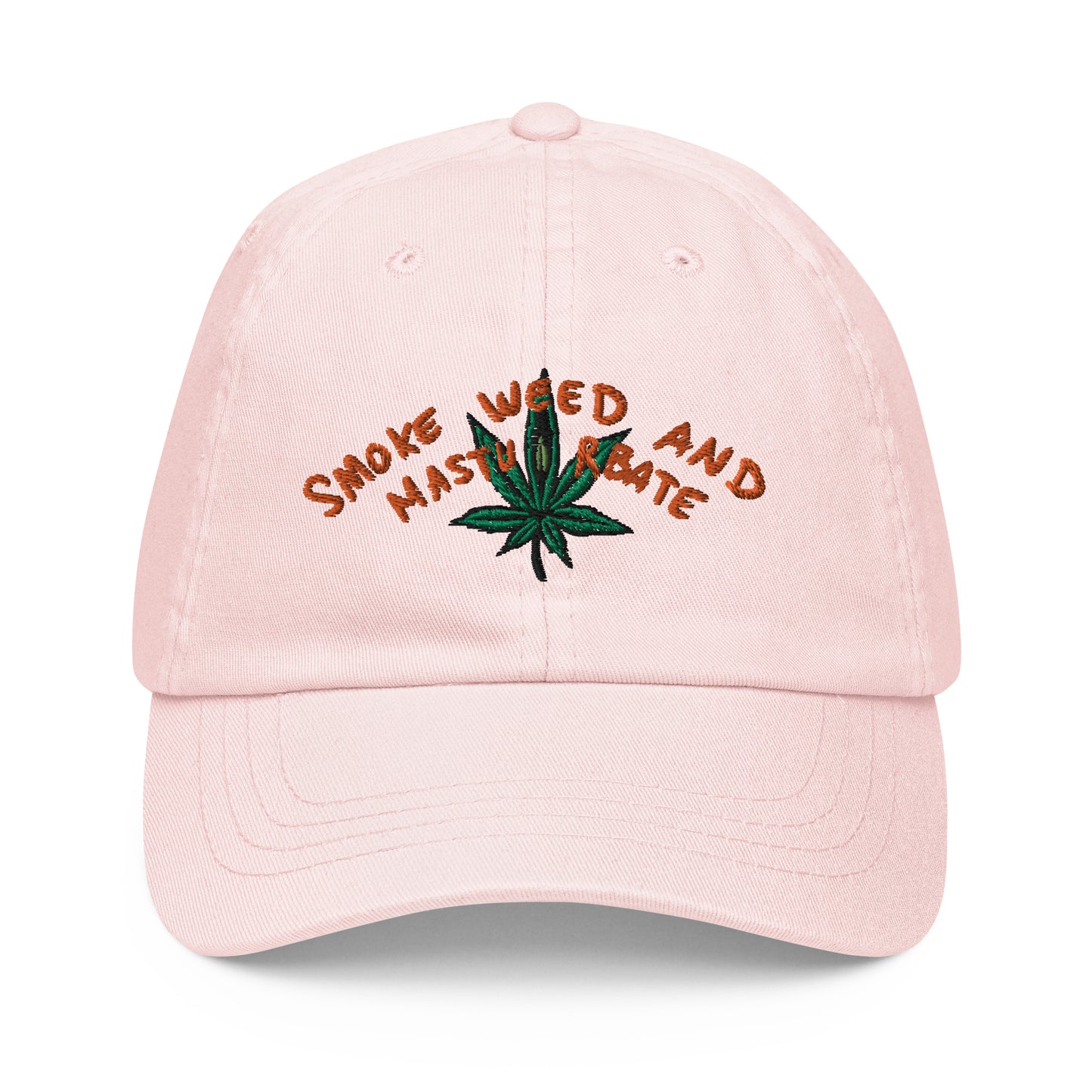 " Smoke Weed And Masturbate " Pastel baseball hat