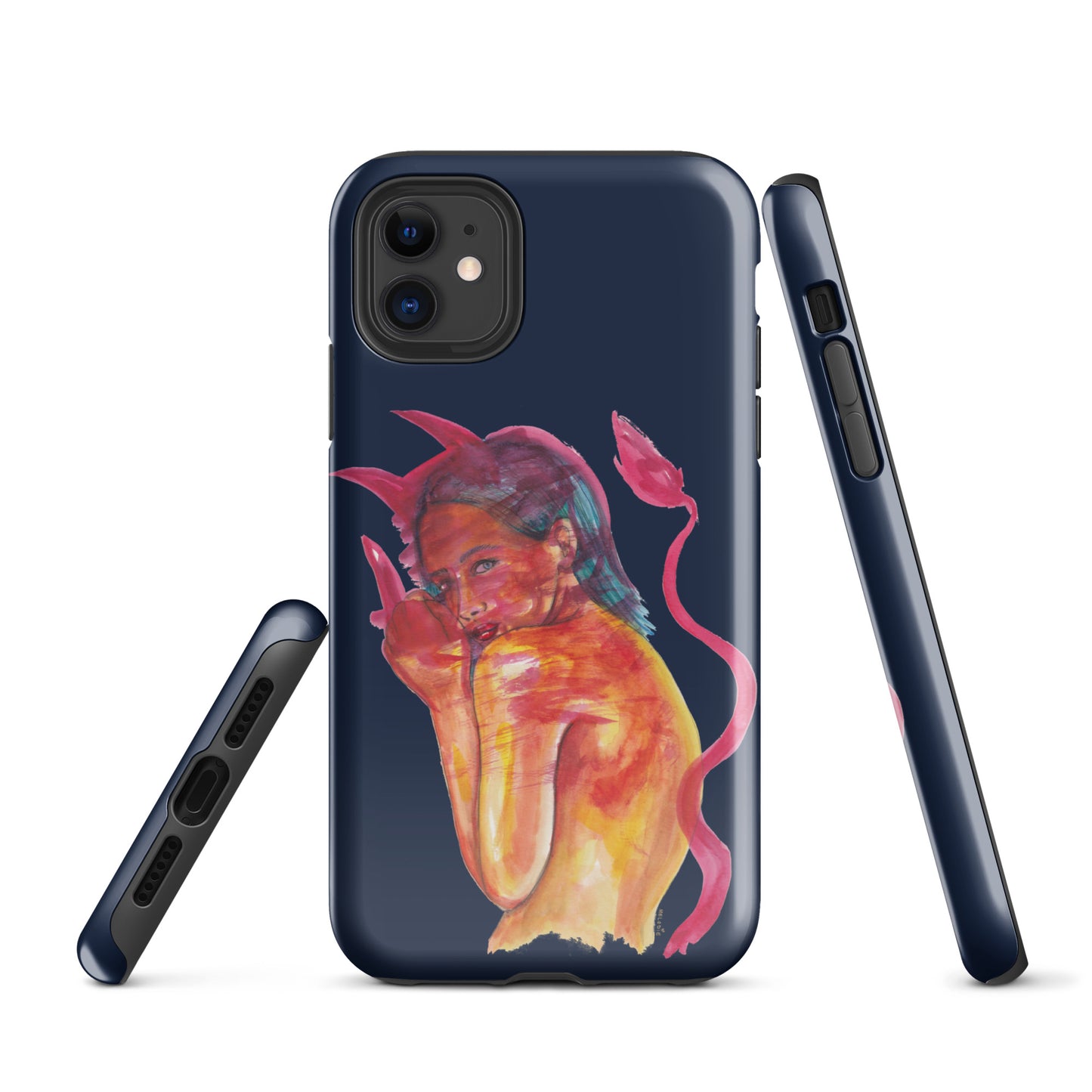 " Lady In Red " Tough Case for iPhone®