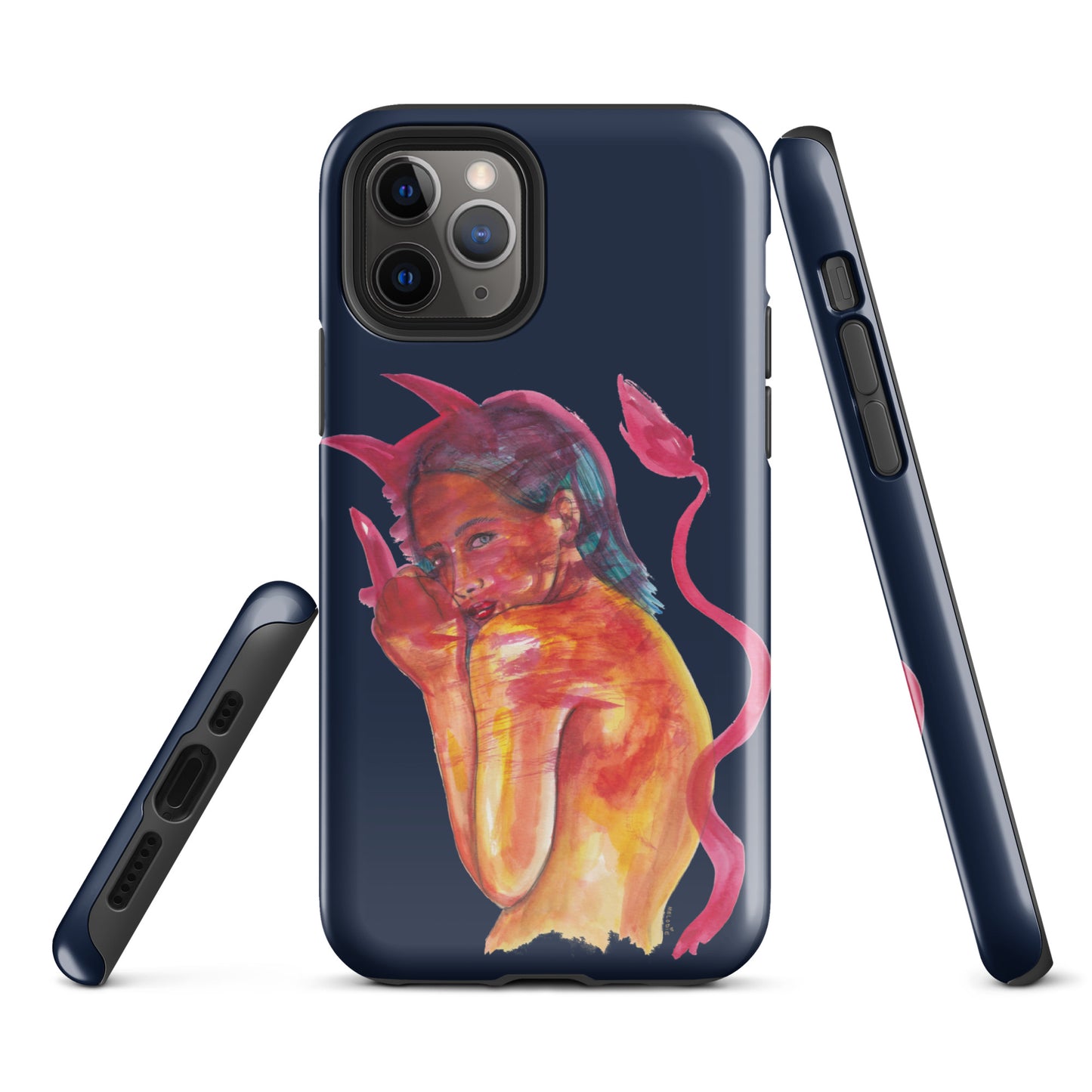 " Lady In Red " Tough Case for iPhone®