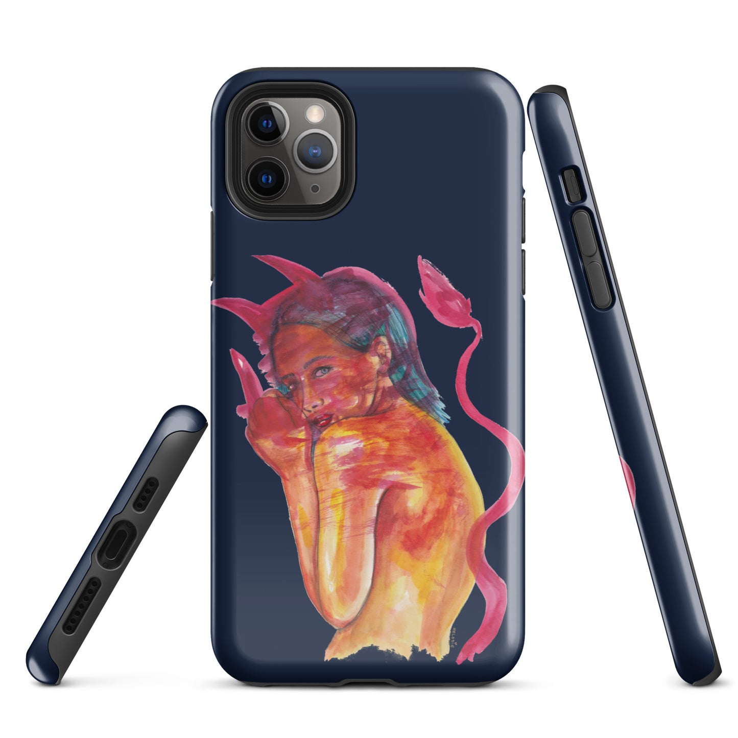 " Lady In Red " Tough Case for iPhone®