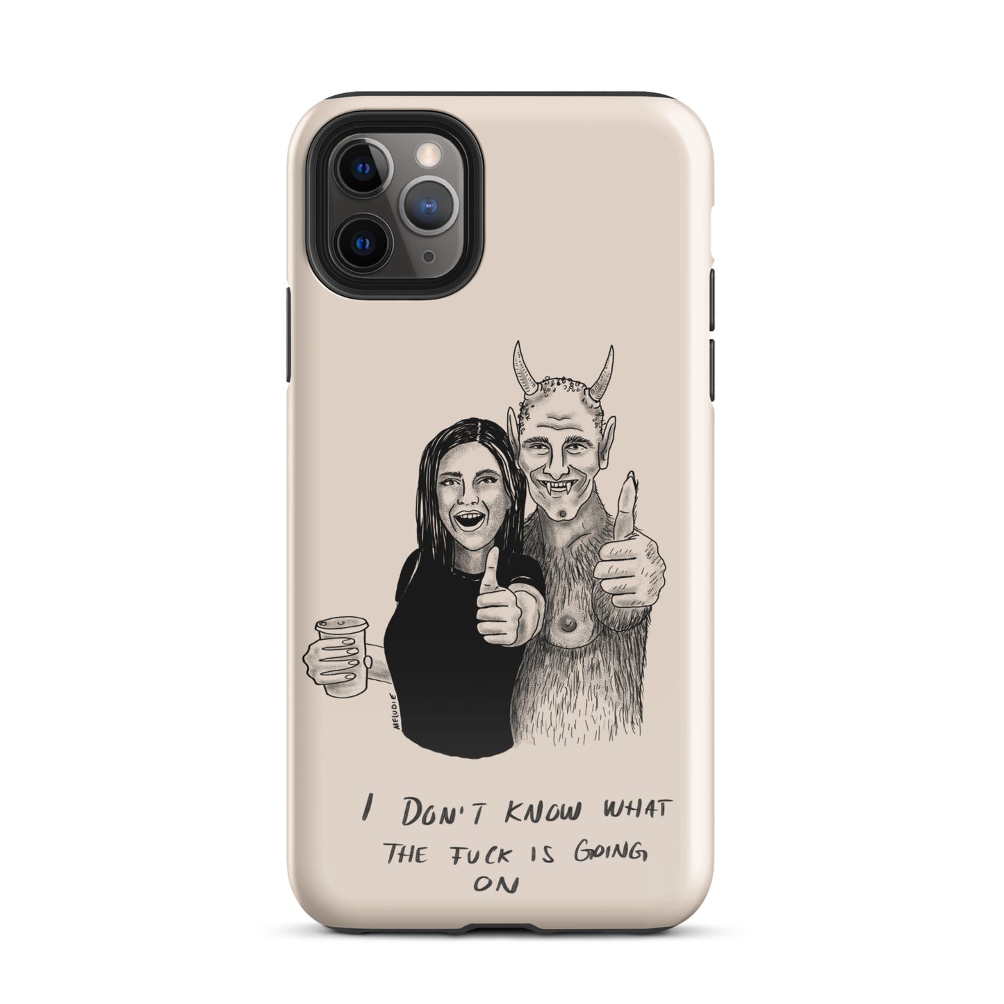 " I Don’t Know What The Fuck Is Going On " Tough Case for iPhone®