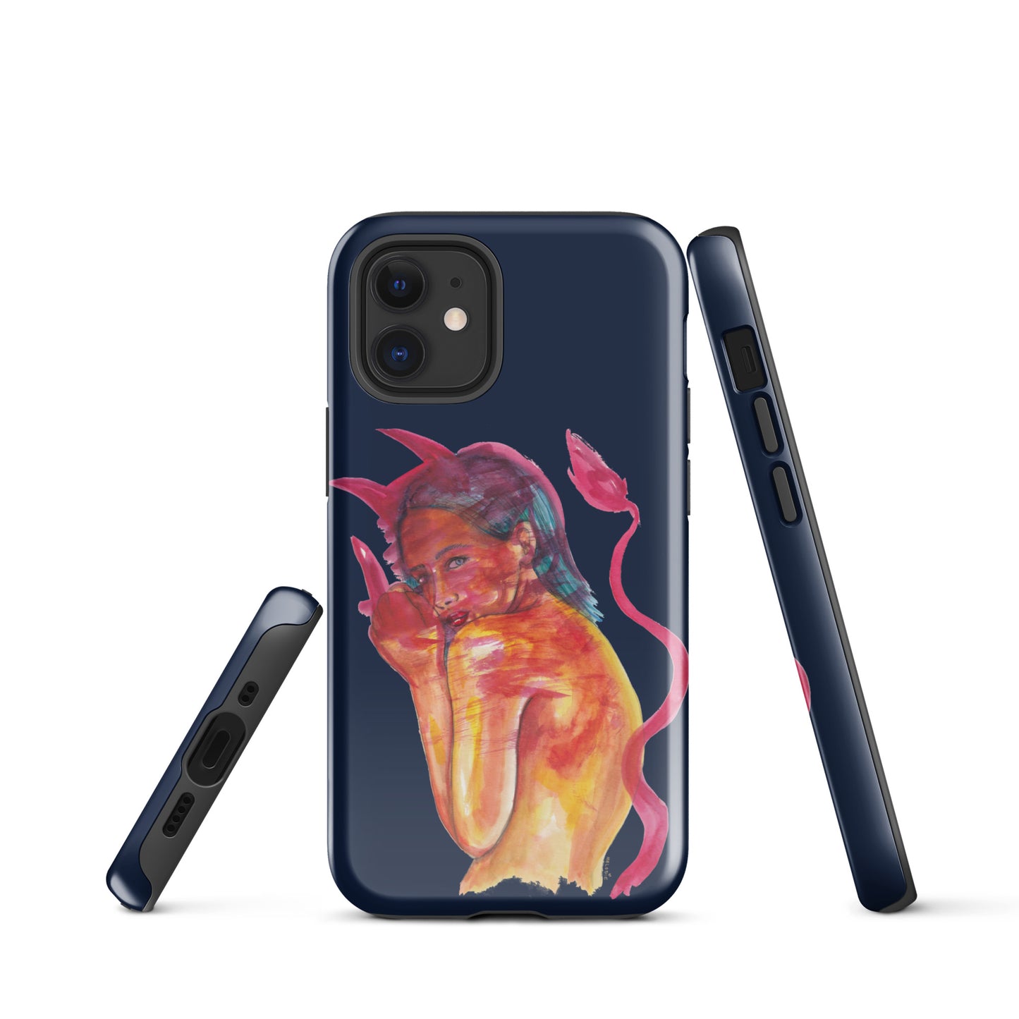 " Lady In Red " Tough Case for iPhone®