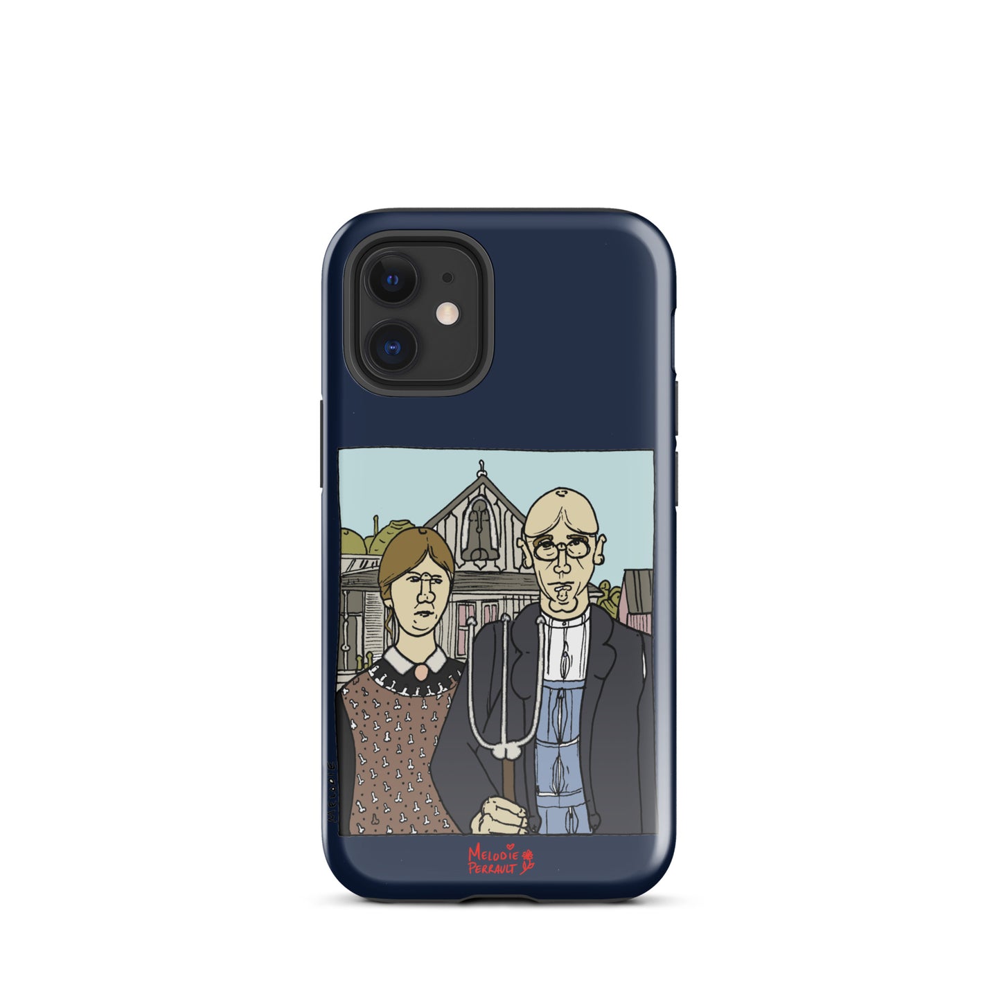 " Grant Wood " American Gothic, Tough Case for iPhone®
