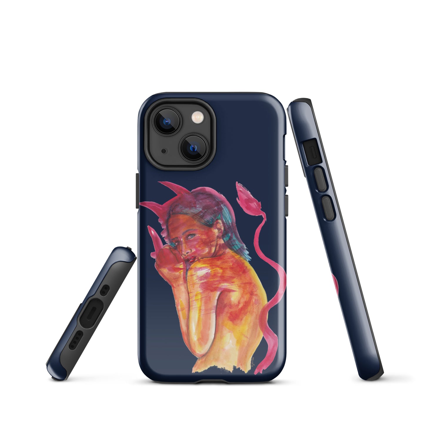 " Lady In Red " Tough Case for iPhone®
