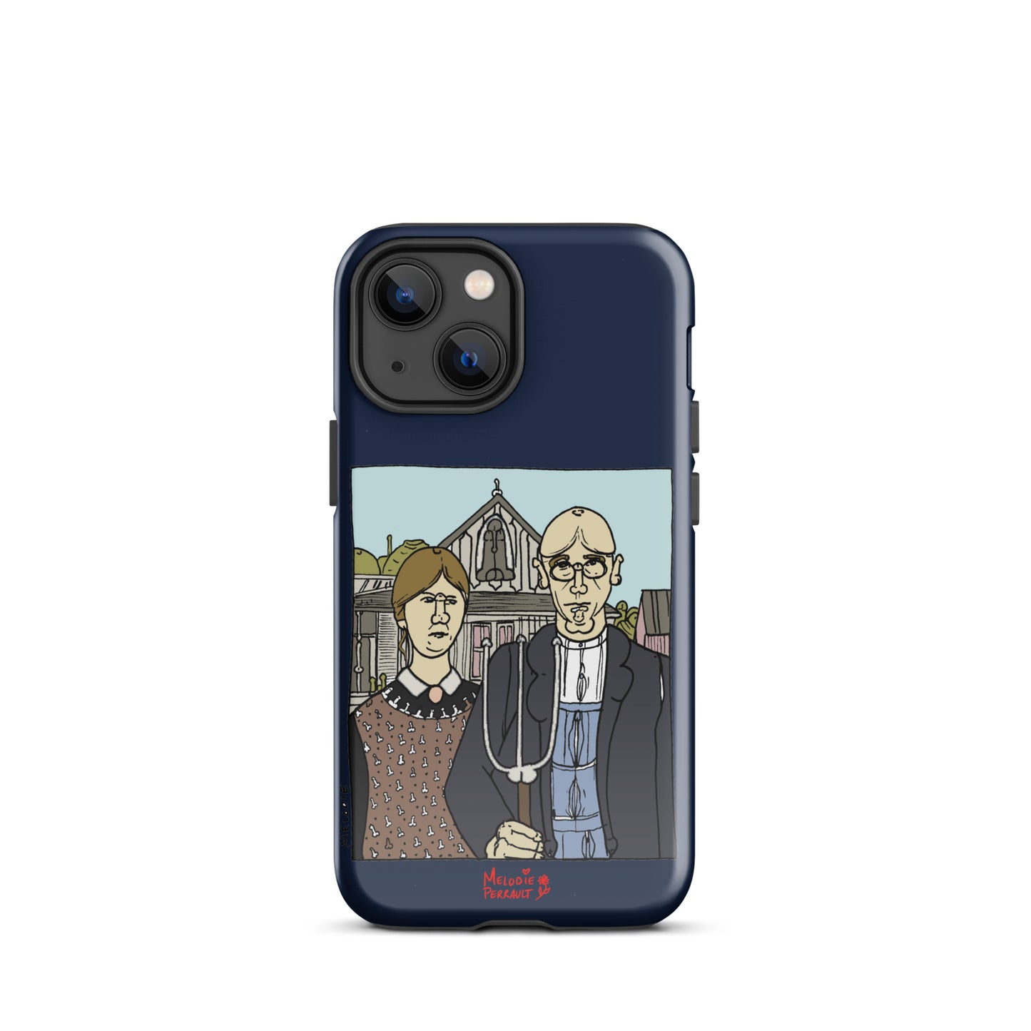 " Grant Wood " American Gothic, Tough Case for iPhone®