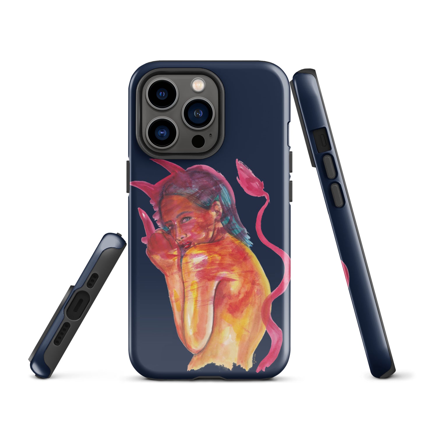 " Lady In Red " Tough Case for iPhone®