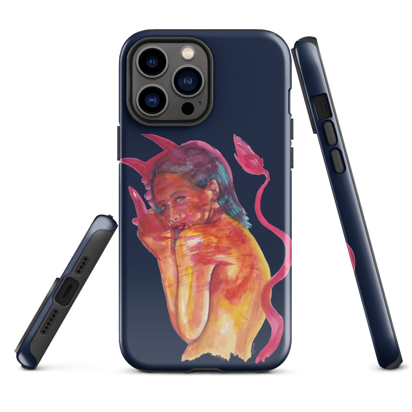 " Lady In Red " Tough Case for iPhone®