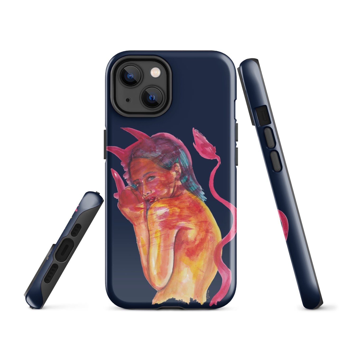 " Lady In Red " Tough Case for iPhone®