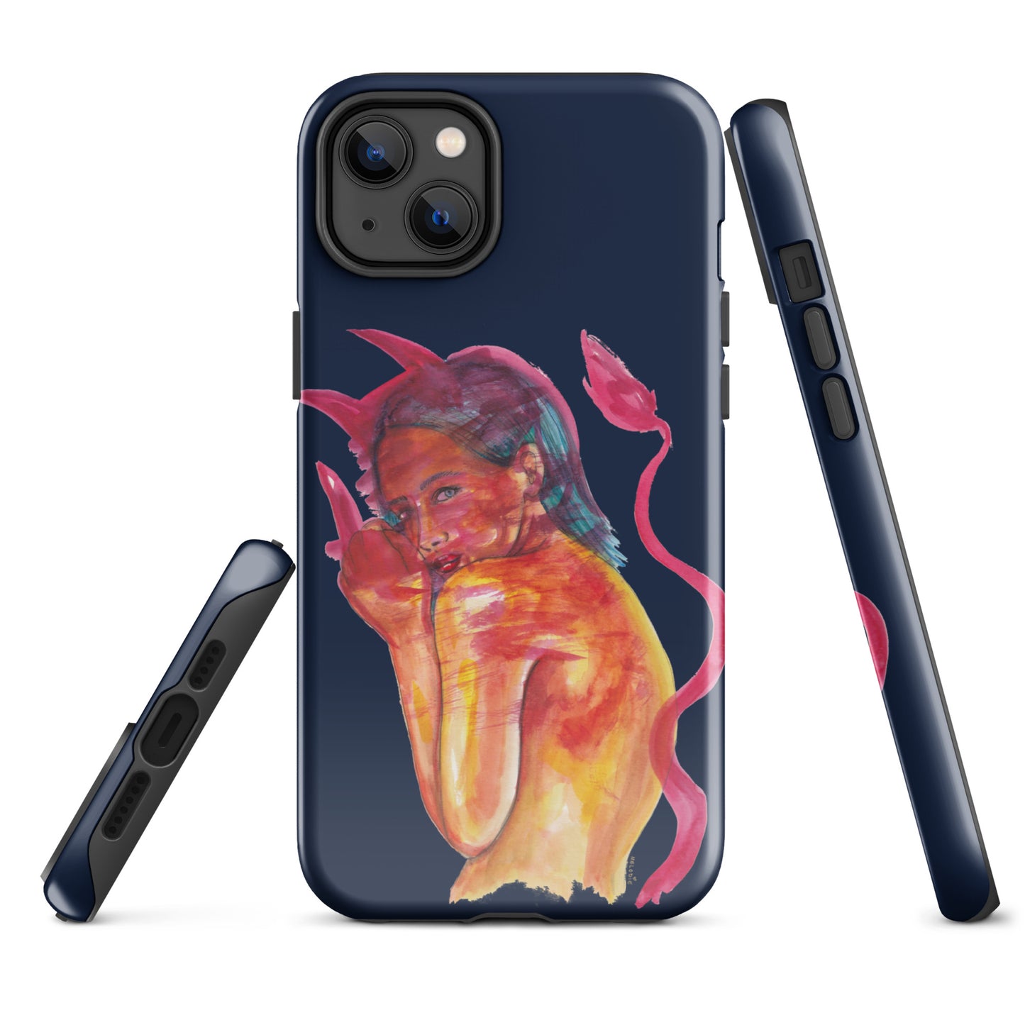 " Lady In Red " Tough Case for iPhone®