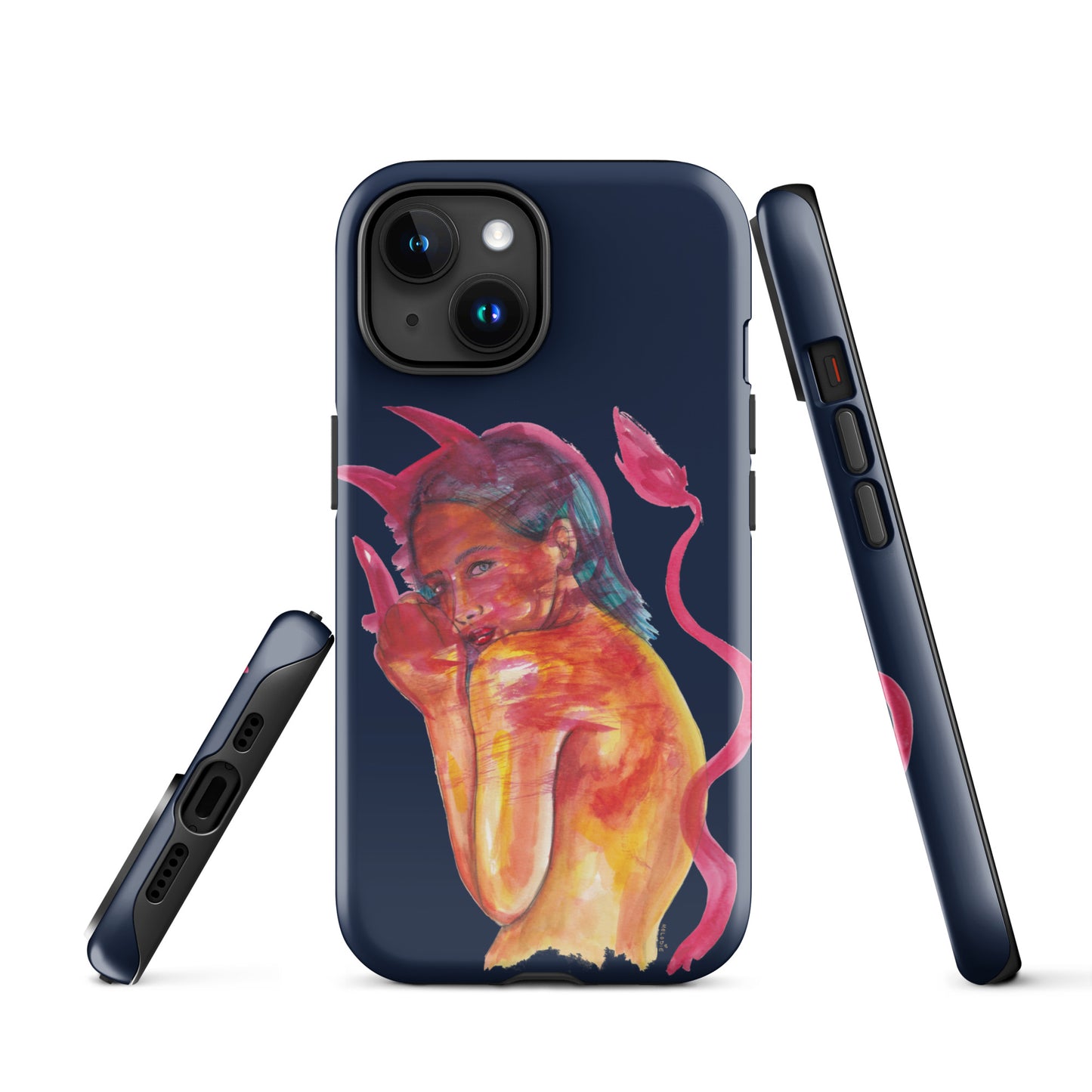 " Lady In Red " Tough Case for iPhone®