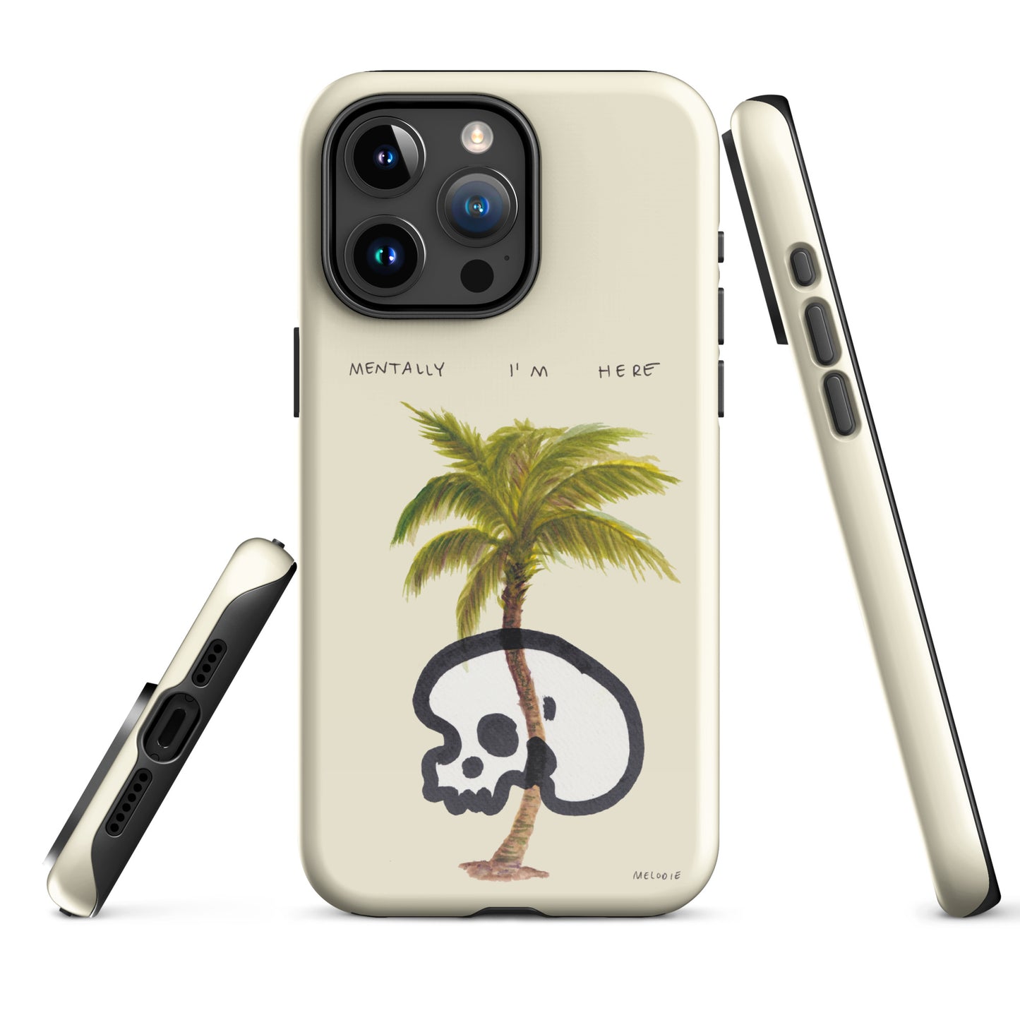 " Mentally I’m Here " Tough Case for iPhone®
