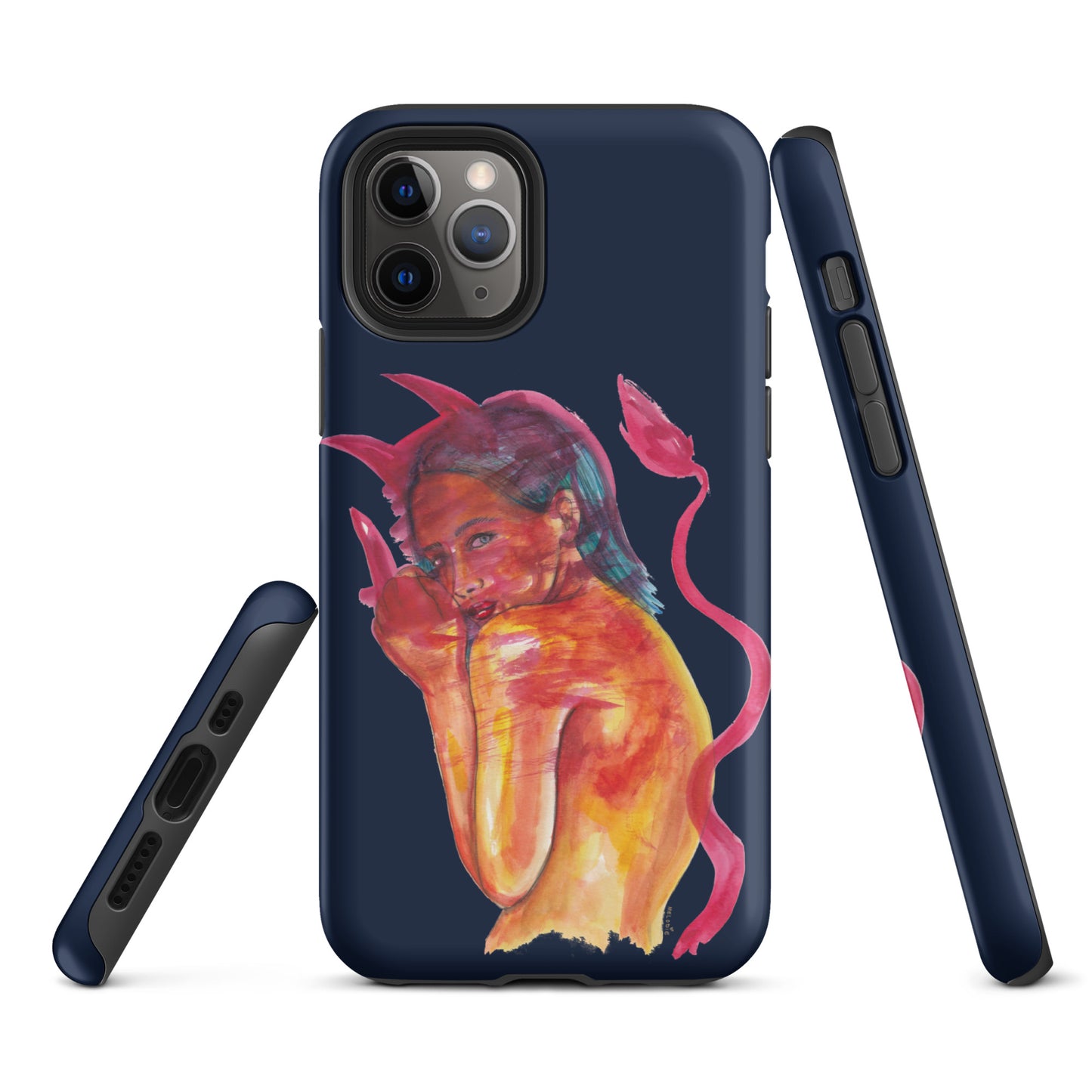 " Lady In Red " Tough Case for iPhone®