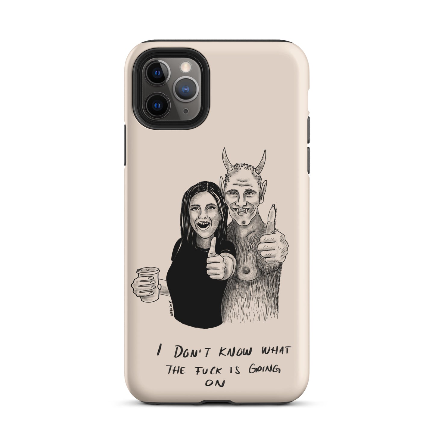 " I Don’t Know What The Fuck Is Going On " Tough Case for iPhone®