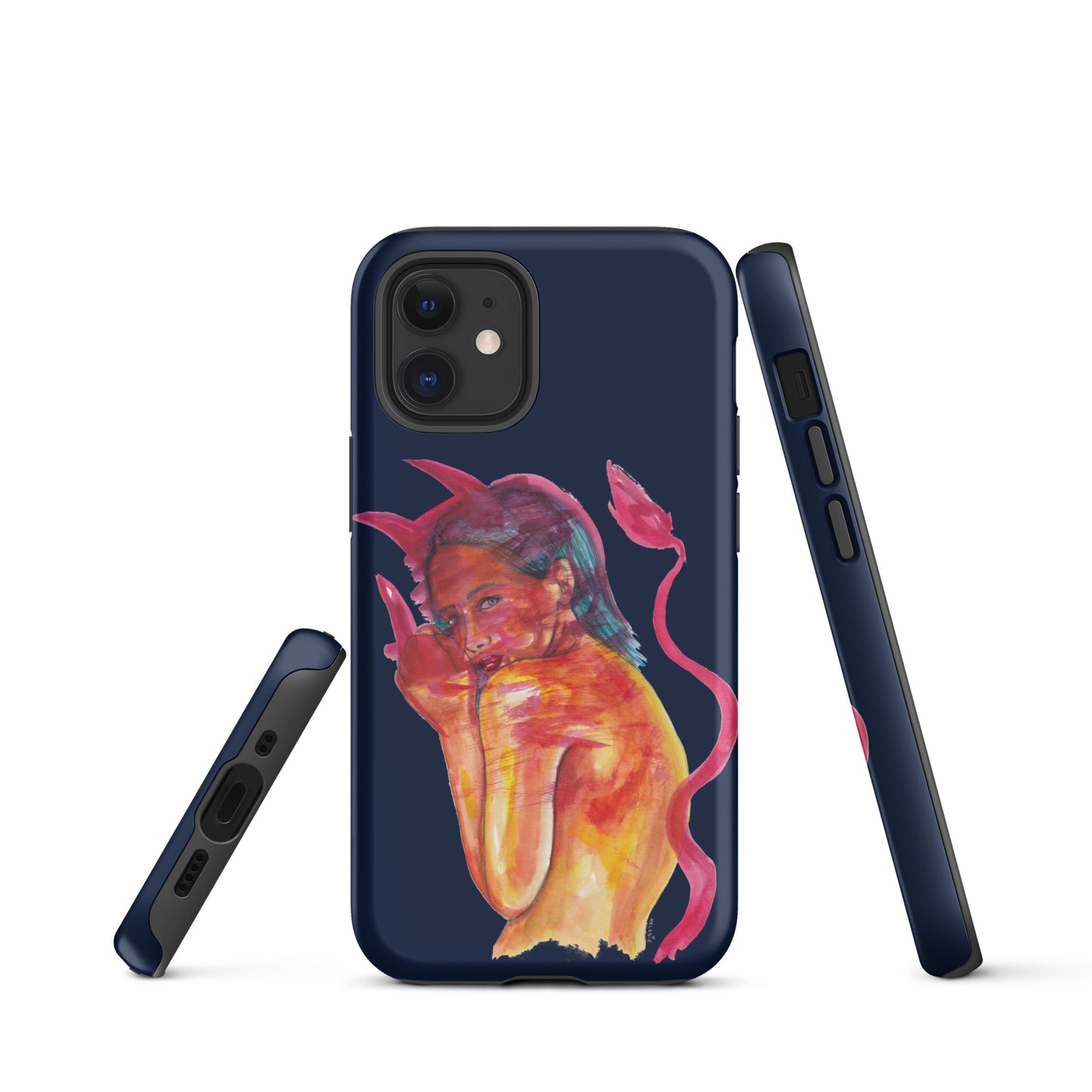 " Lady In Red " Tough Case for iPhone®