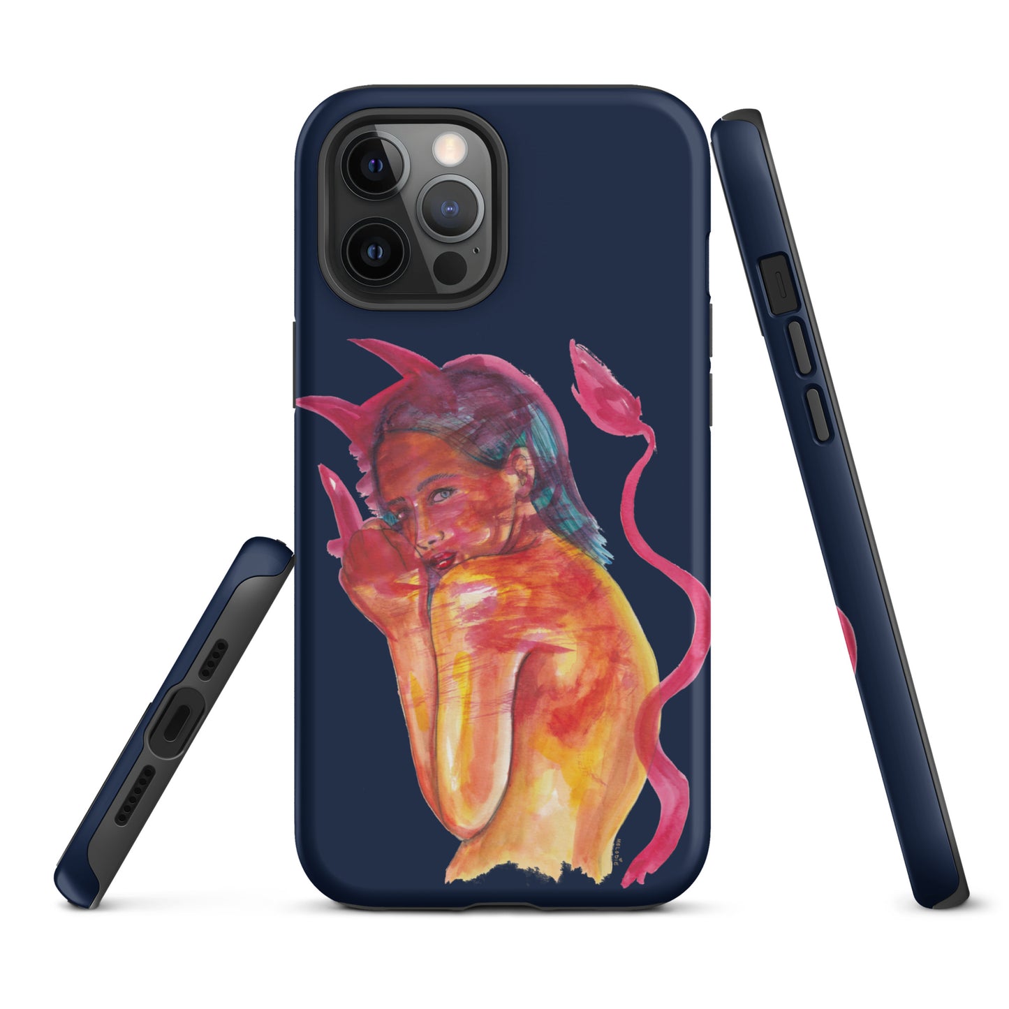 " Lady In Red " Tough Case for iPhone®