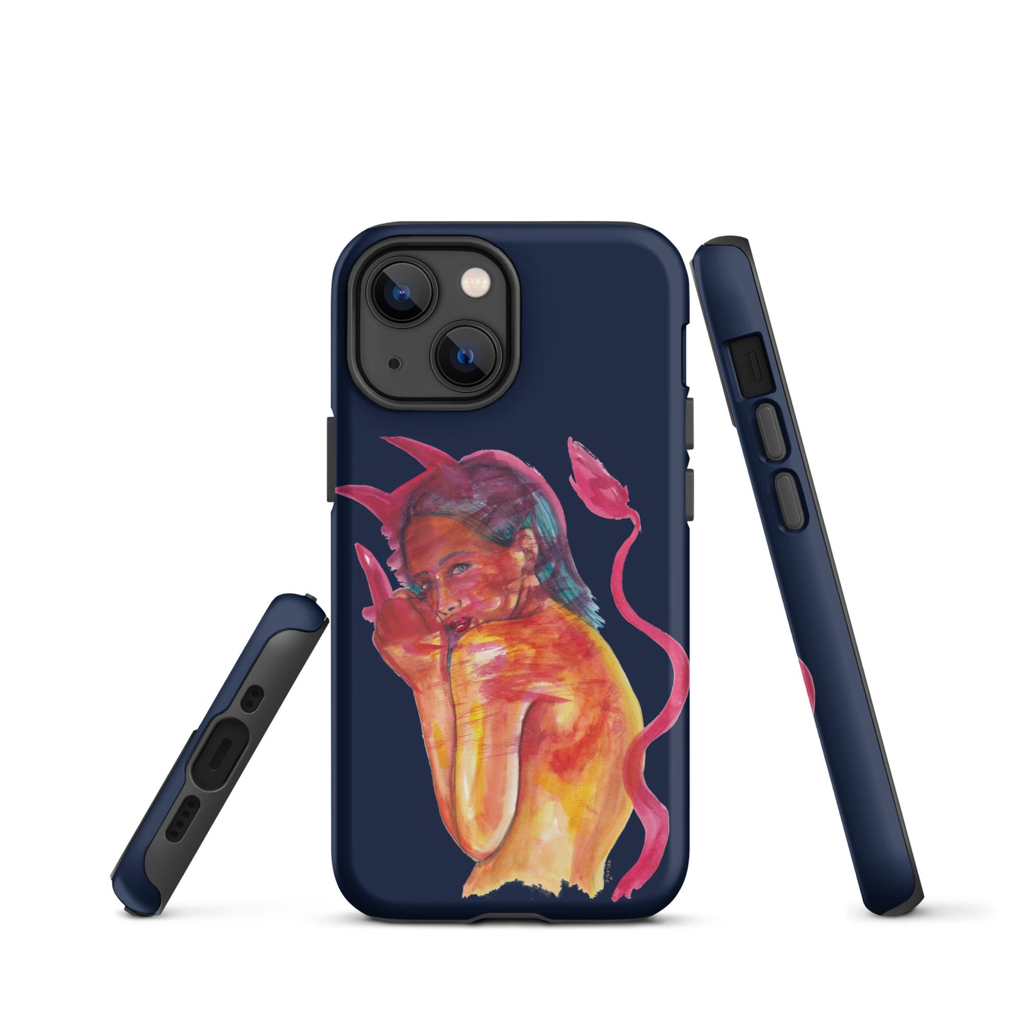 " Lady In Red " Tough Case for iPhone®