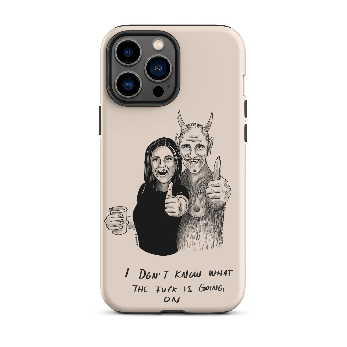 " I Don’t Know What The Fuck Is Going On " Tough Case for iPhone®