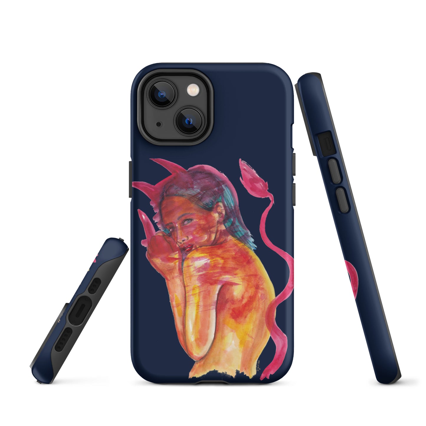 " Lady In Red " Tough Case for iPhone®