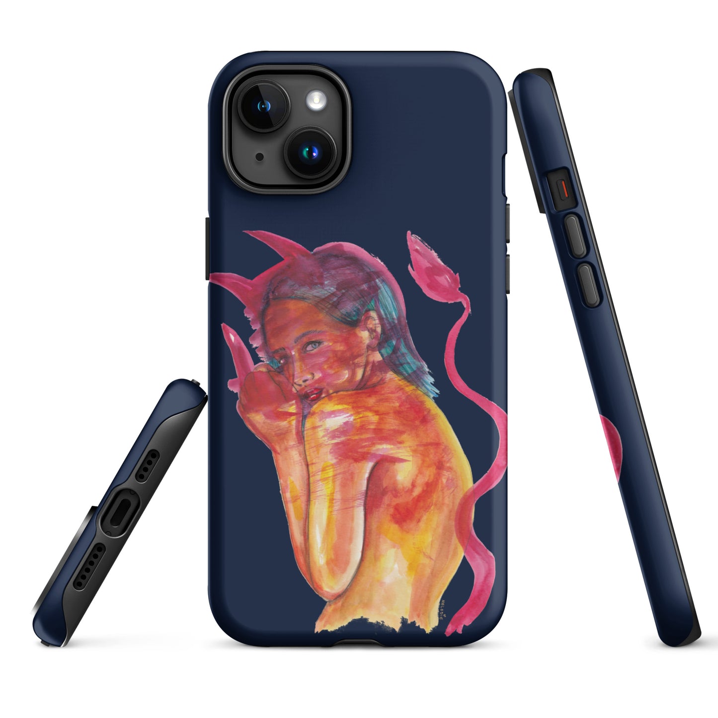 " Lady In Red " Tough Case for iPhone®