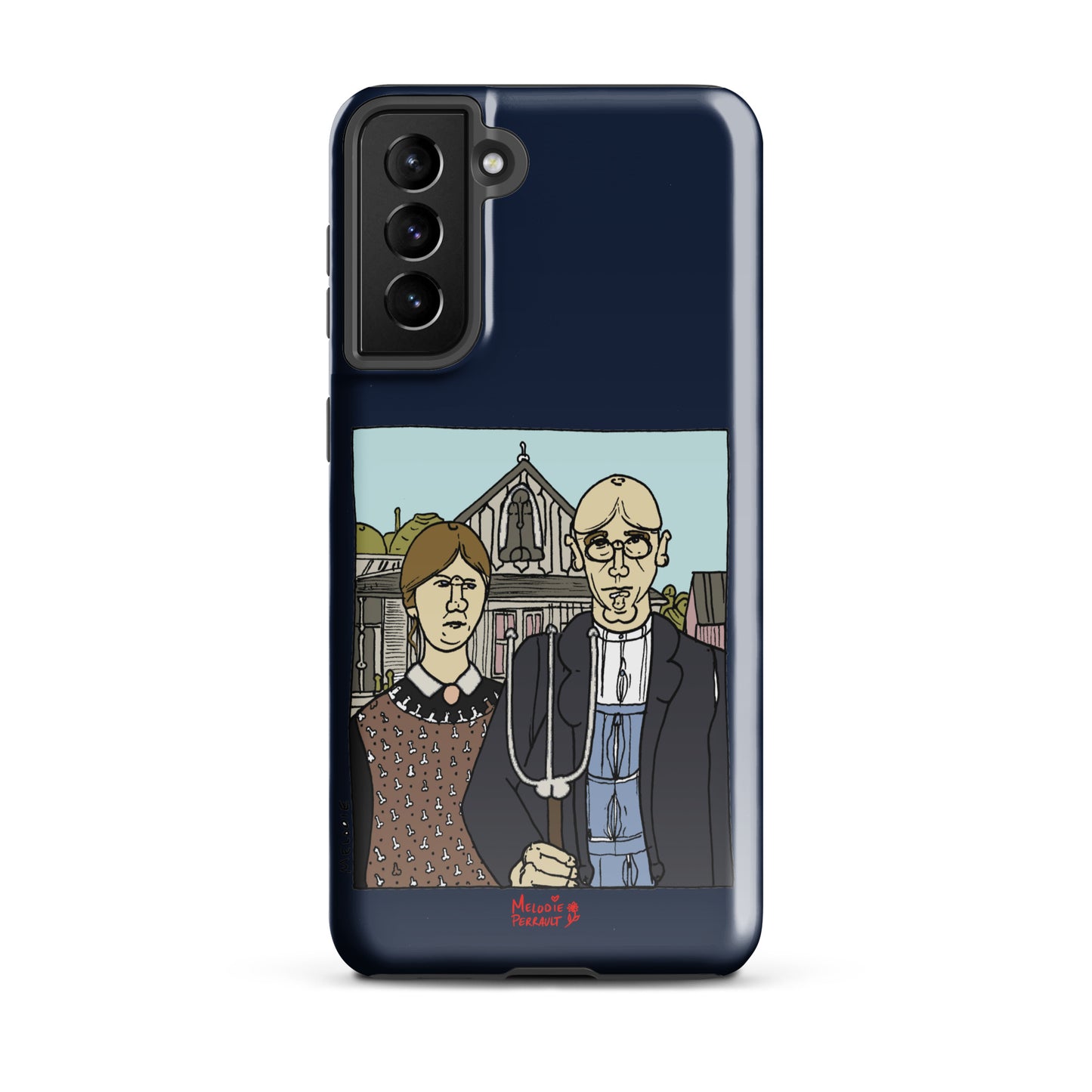 " Grand Wood " American Gothic, Tough case for Samsung®